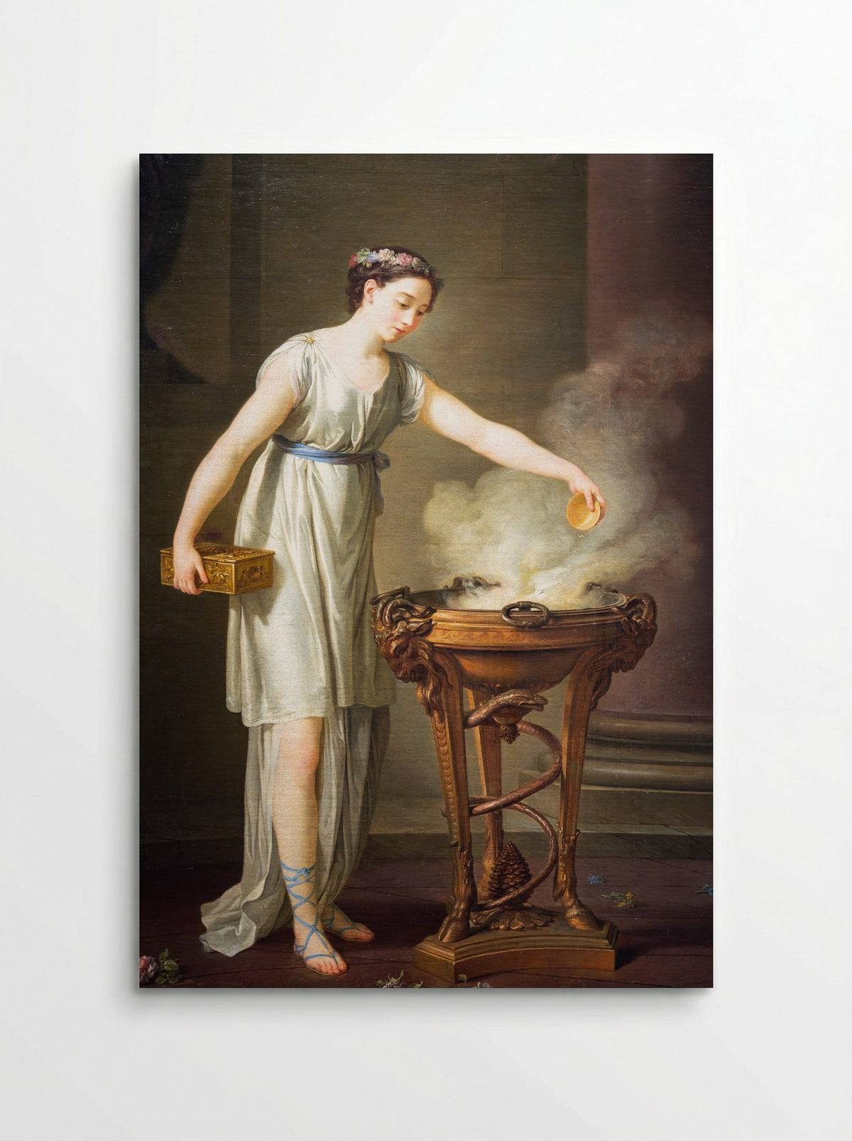 La Vertueuse Athénienne - Joseph-Marie Vien - Poster