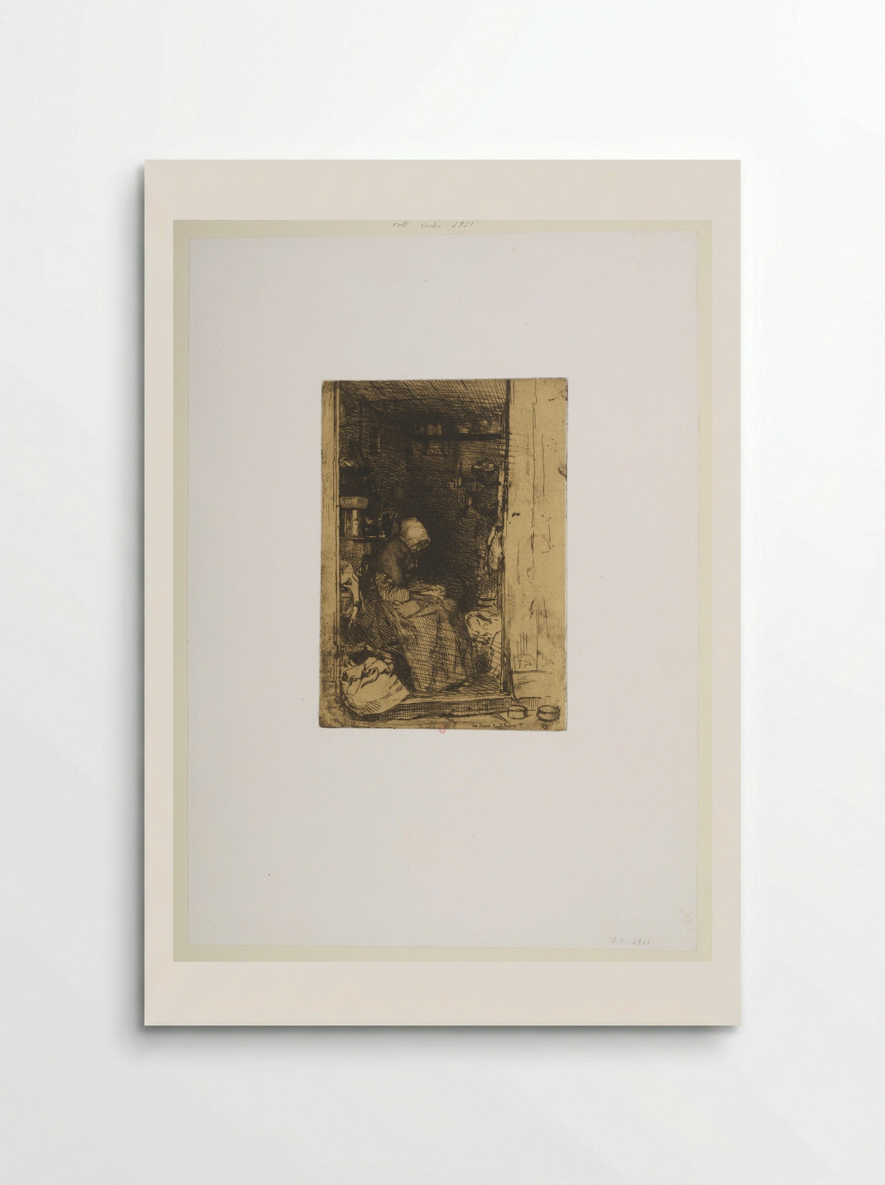 La Vieille aux Loques - James Abbott McNeill Whistler - Poster