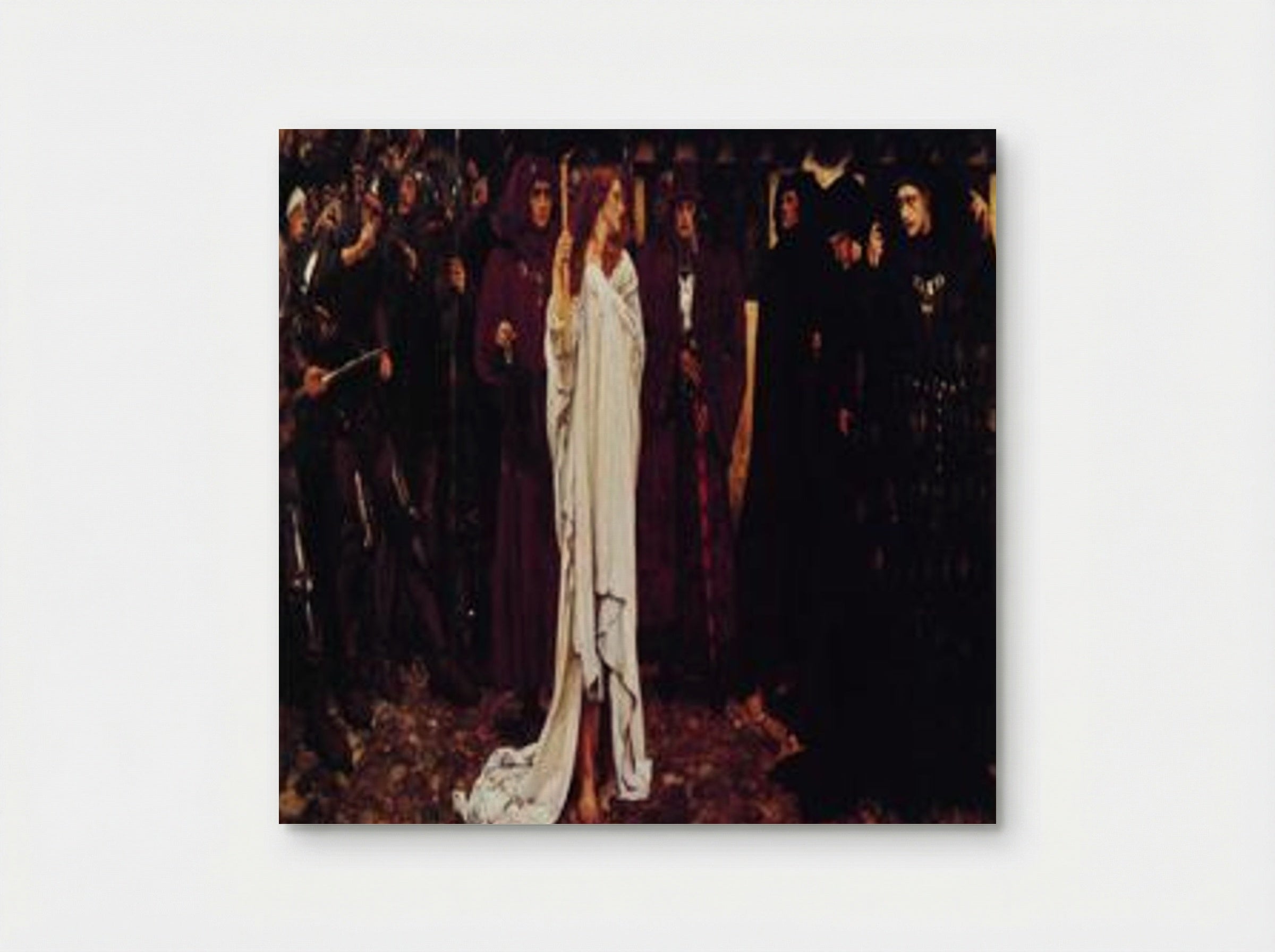La pénitence d'Eléanor, Duchesse de Glouster - Edwin Austin Abbey - Poster