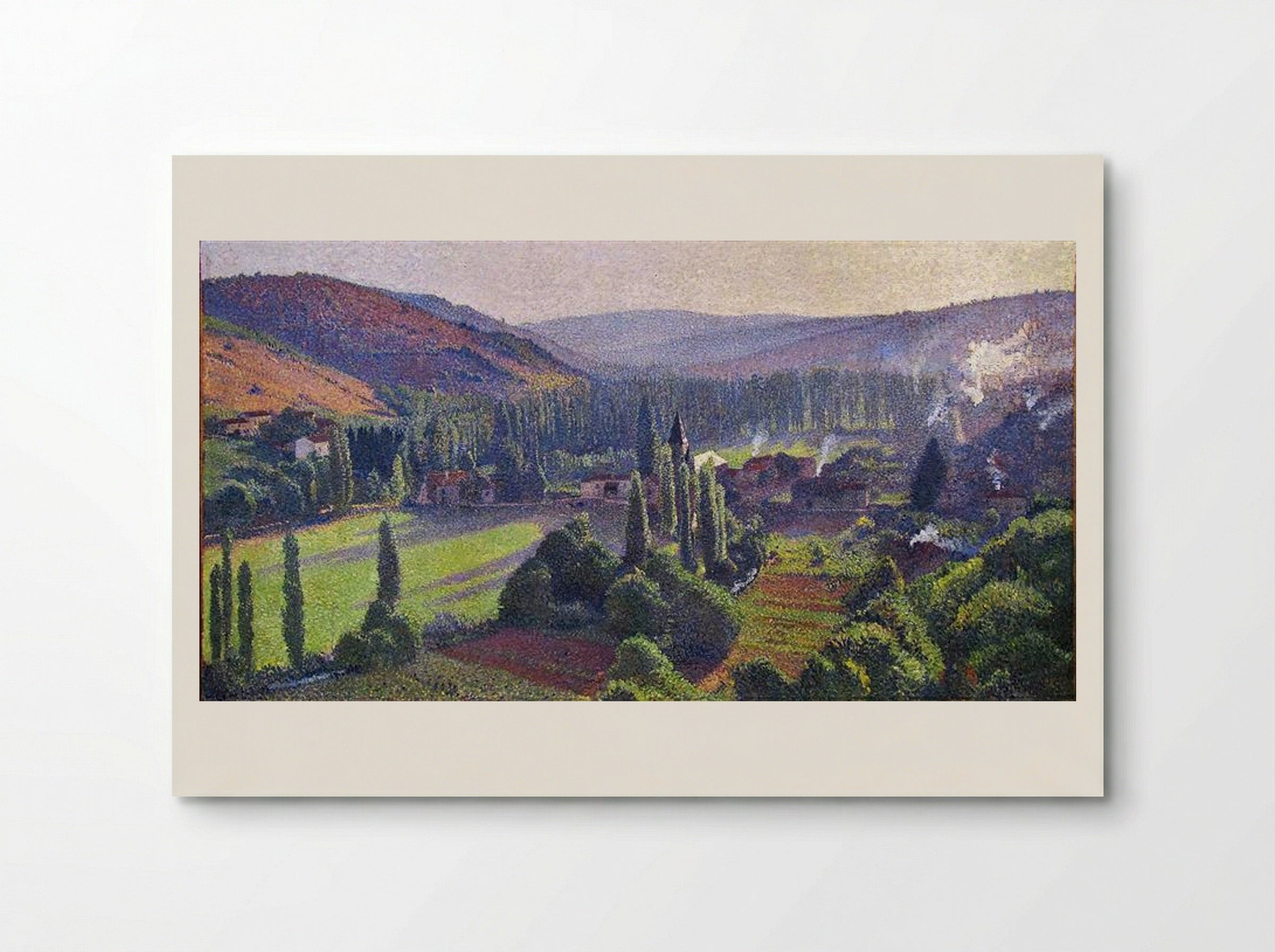 Labastide du Vert in Marquayrol - Henri Martin - Poster