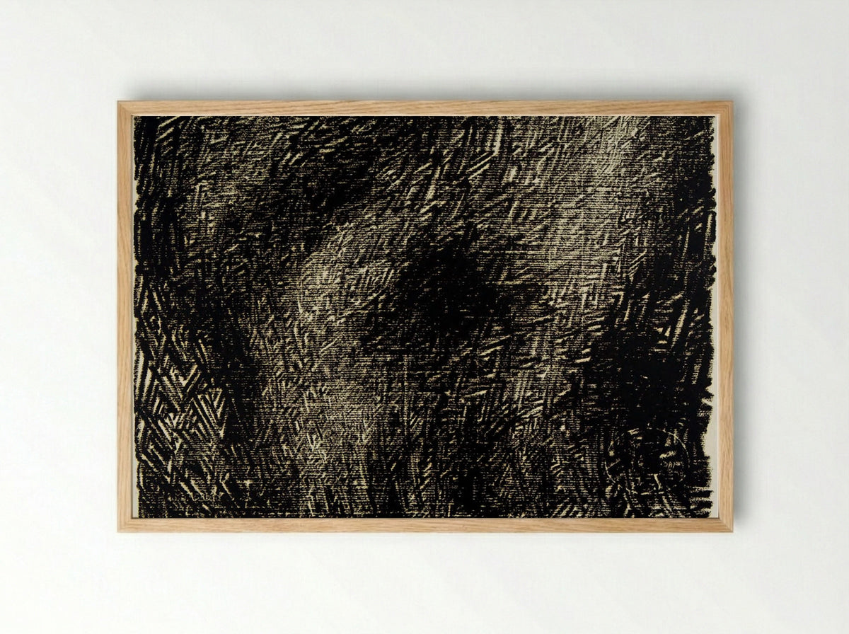 Labyrinth - Martin Kline - Framed Print Wood
