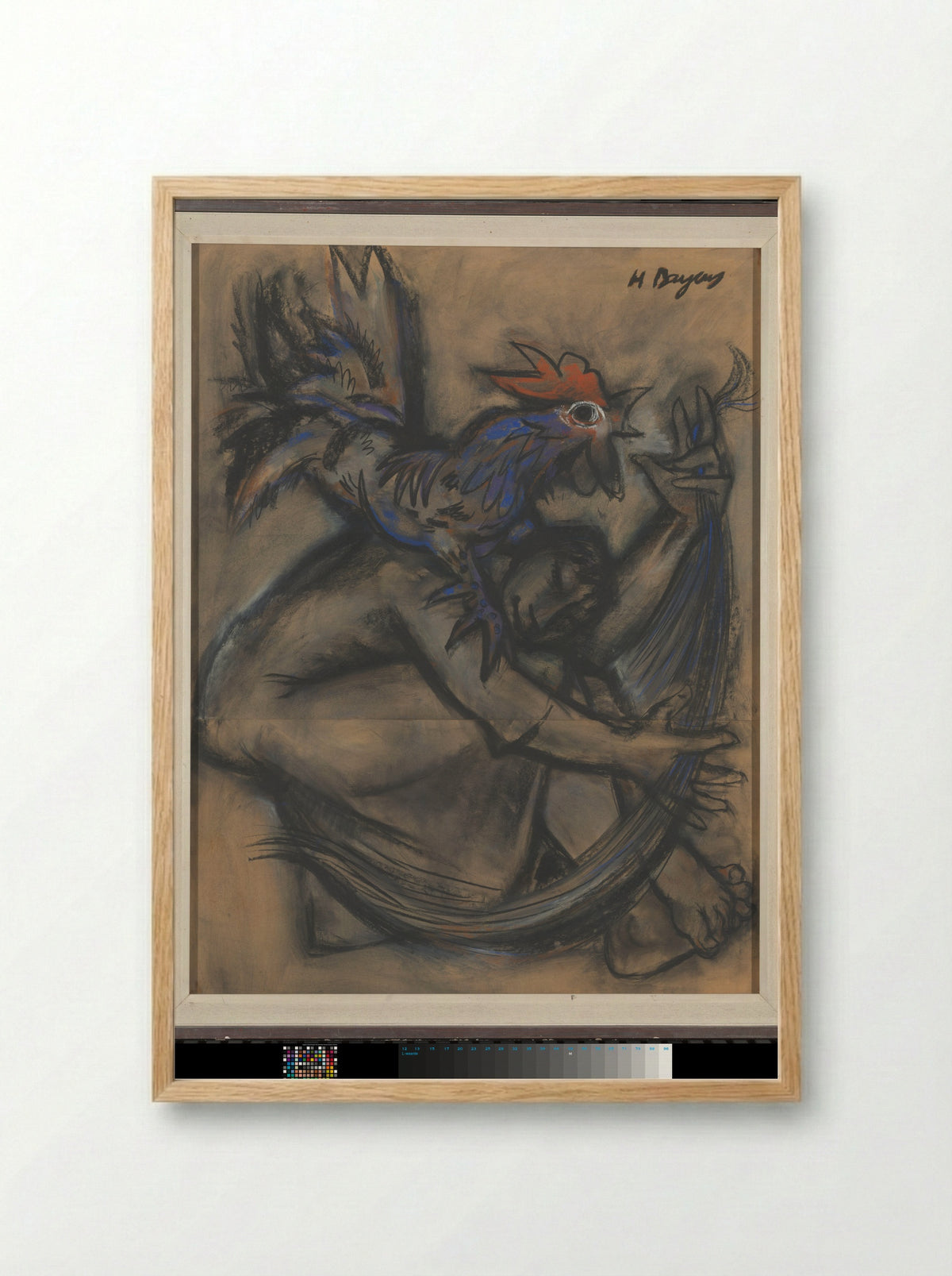 Lachesis - Han Bayens - Framed Print Wood
