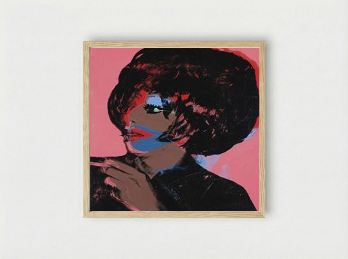 Ladies and Gentlemen - Andy Warhol - Framed Print Wood