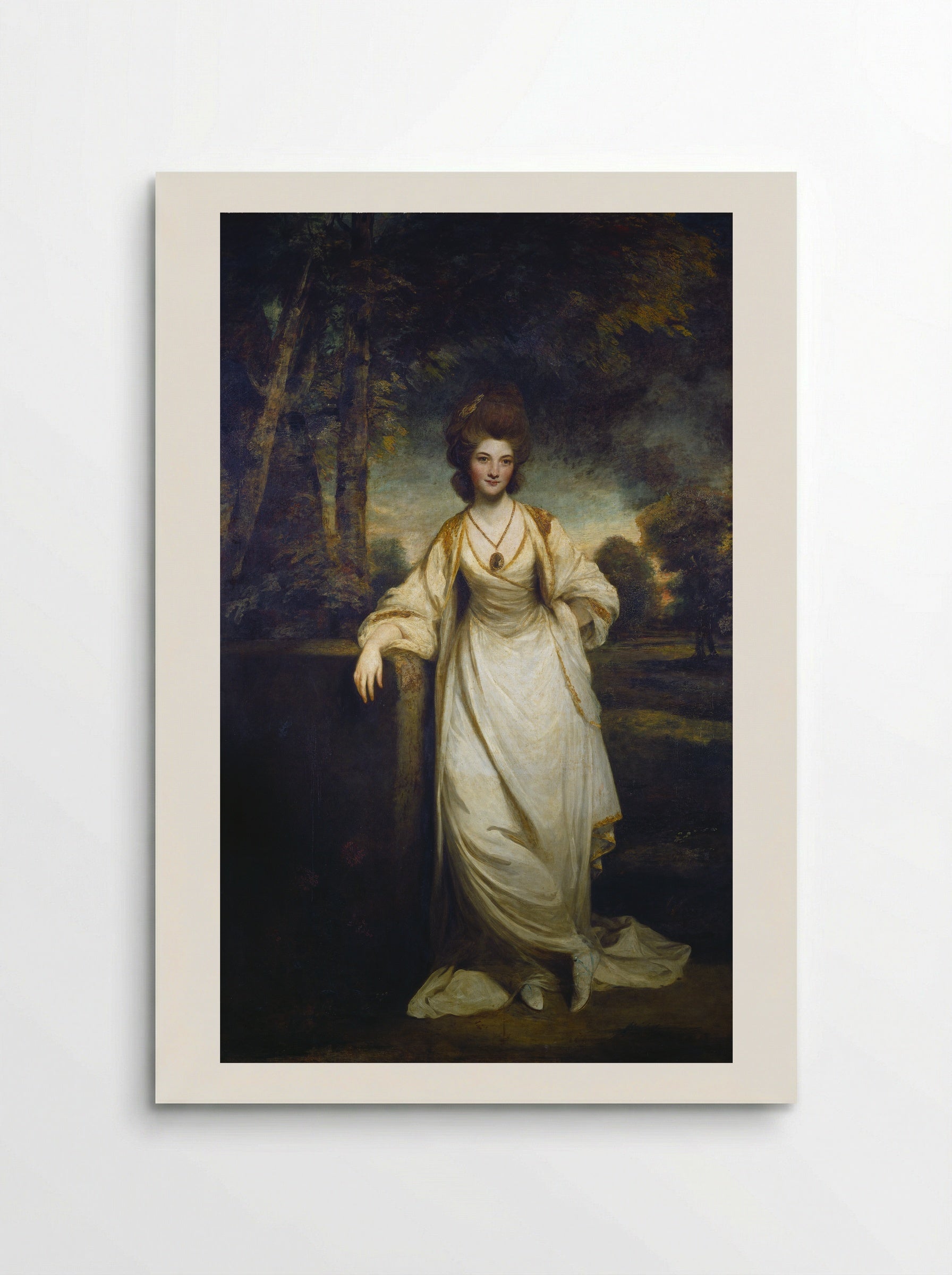 Lady Elizabeth Compton - Joshua Reynolds - Poster