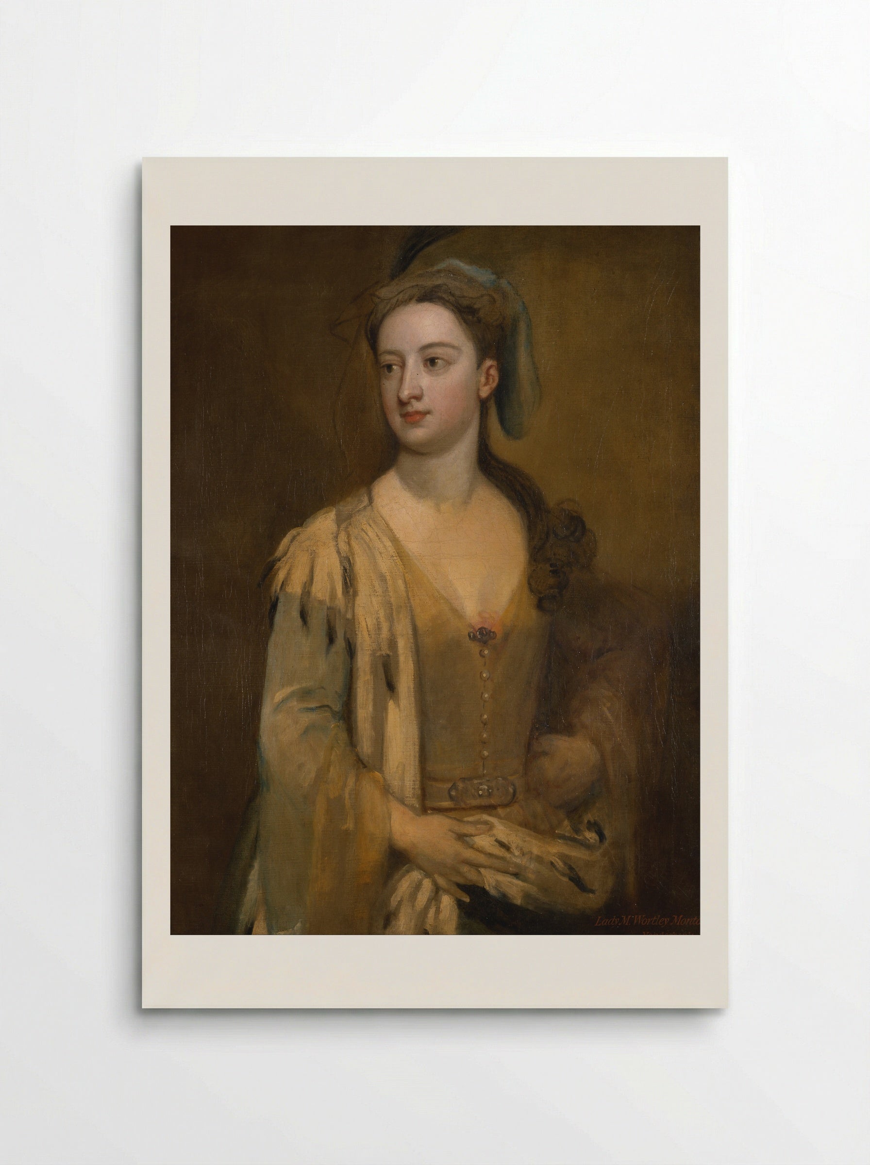 Lady Mary Berkeley - Sir Godfrey Kneller - Poster