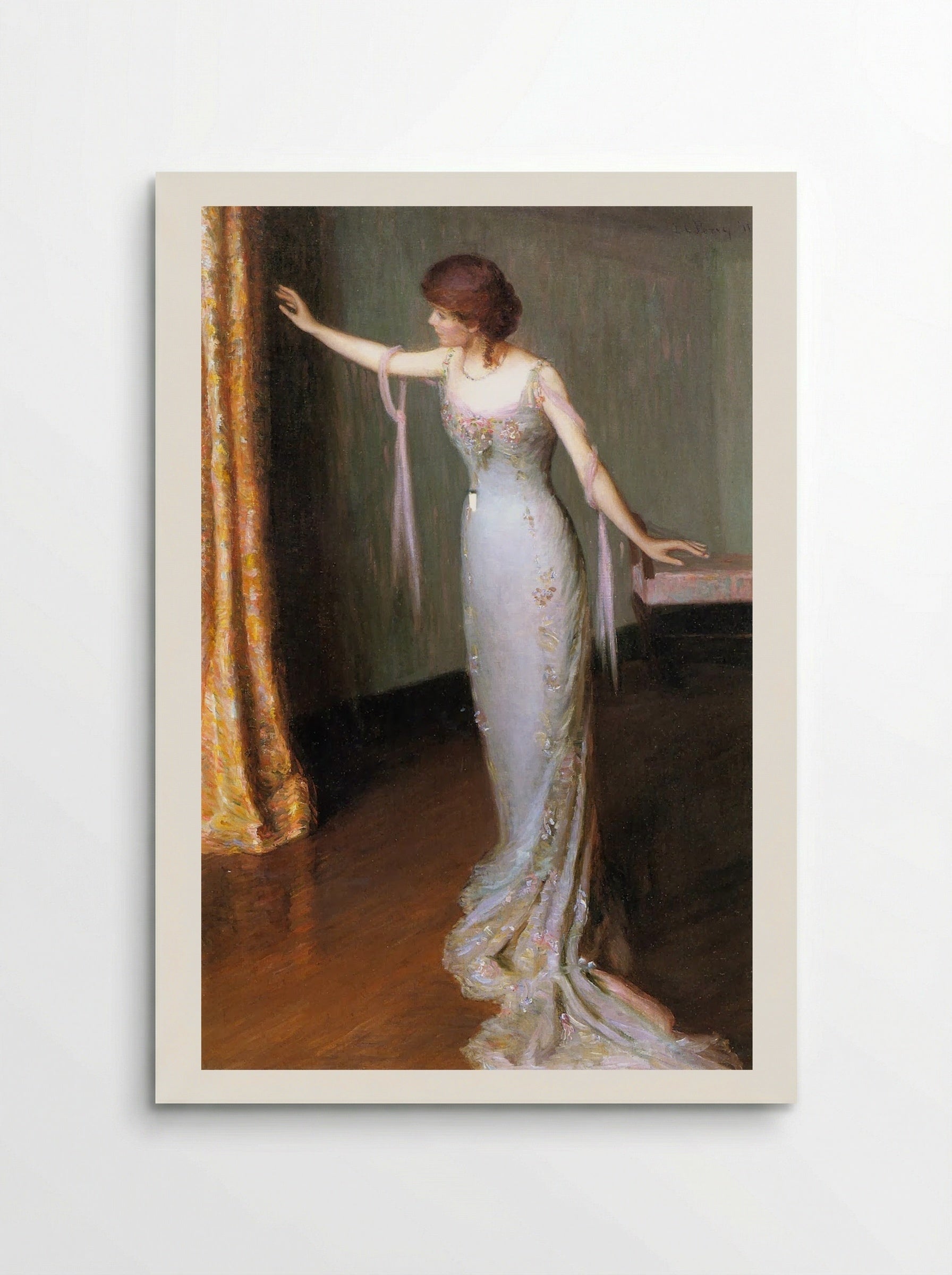 Lady in an Evening Dress - Lilla Cabot Perry - Poster