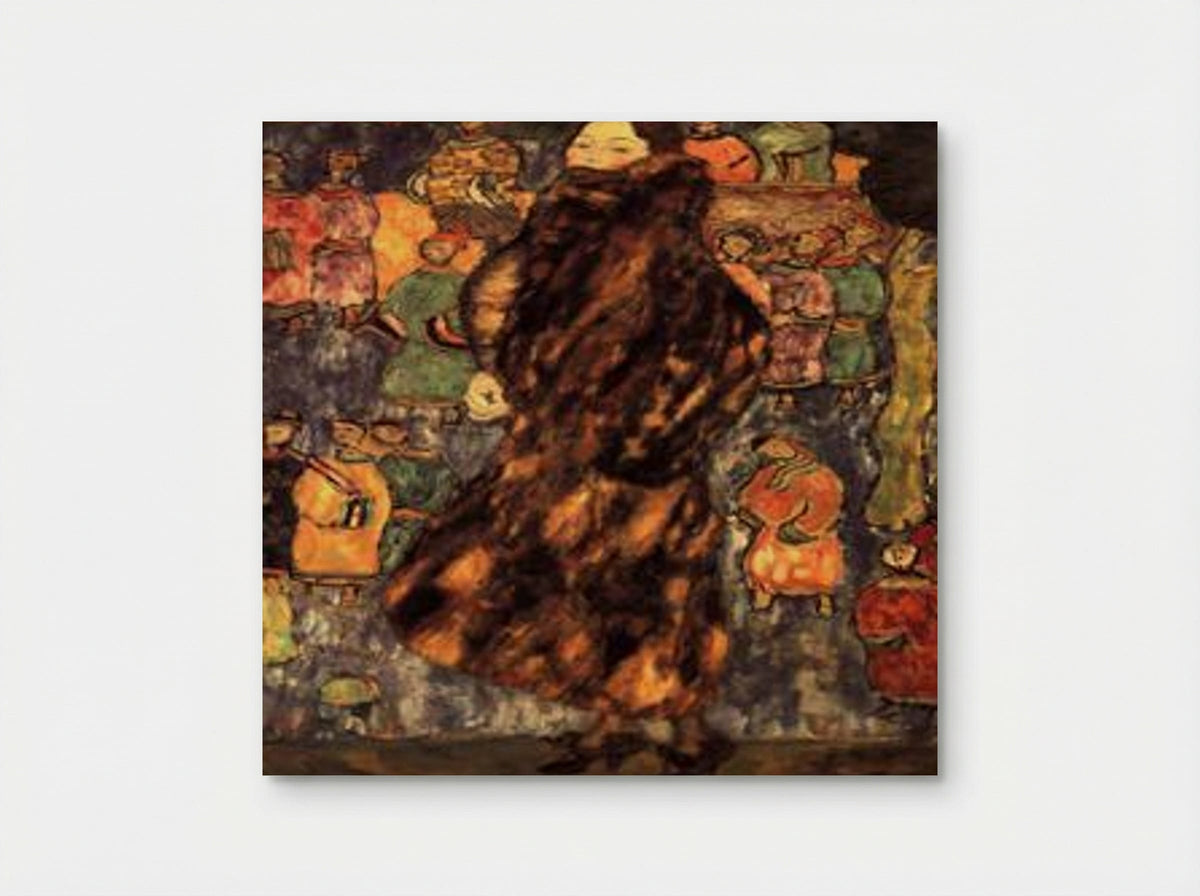 Lady with Fur Collar - Gustav Klimt - Poster