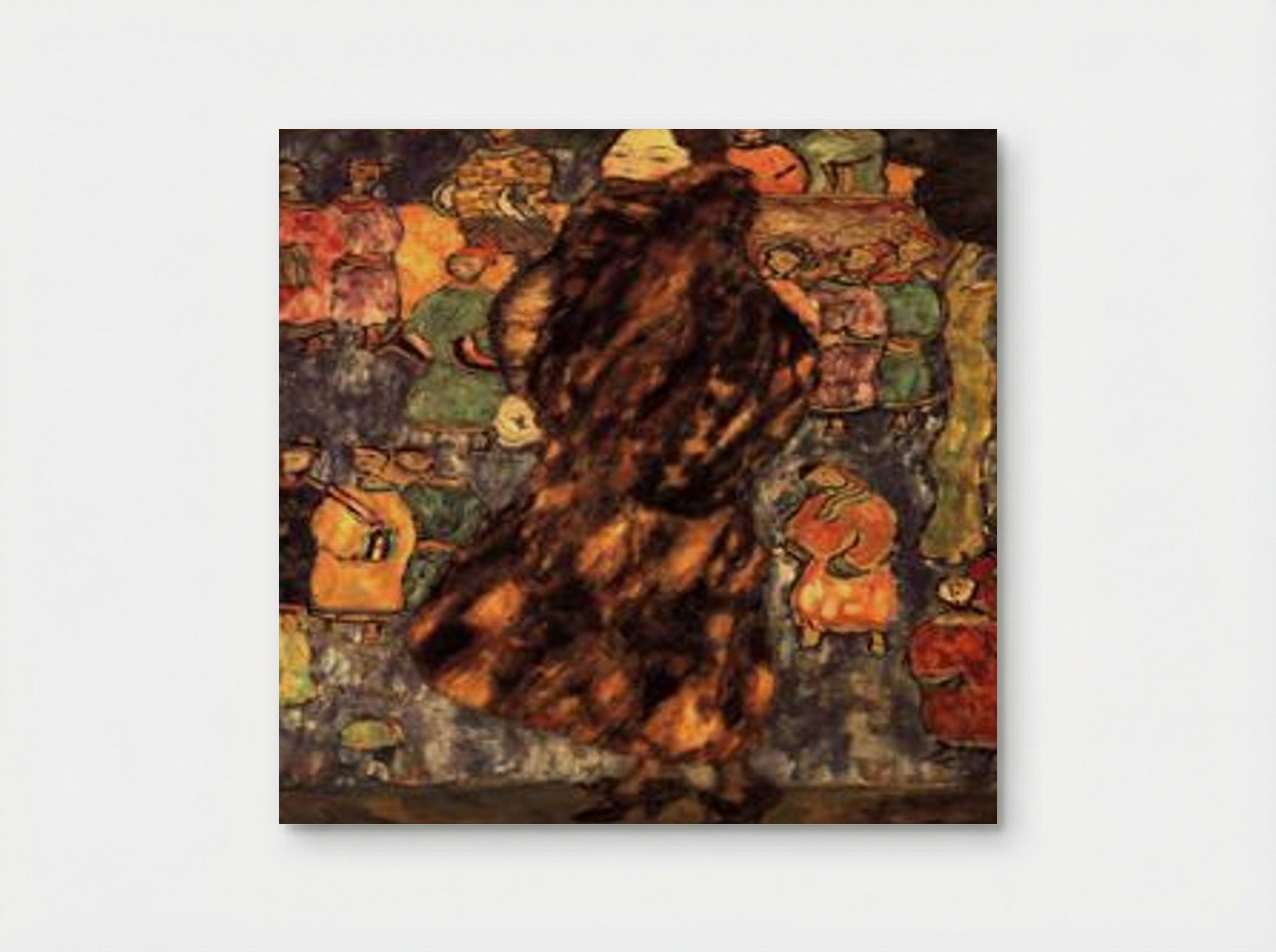 Lady with Fur Collar - Gustav Klimt - Poster