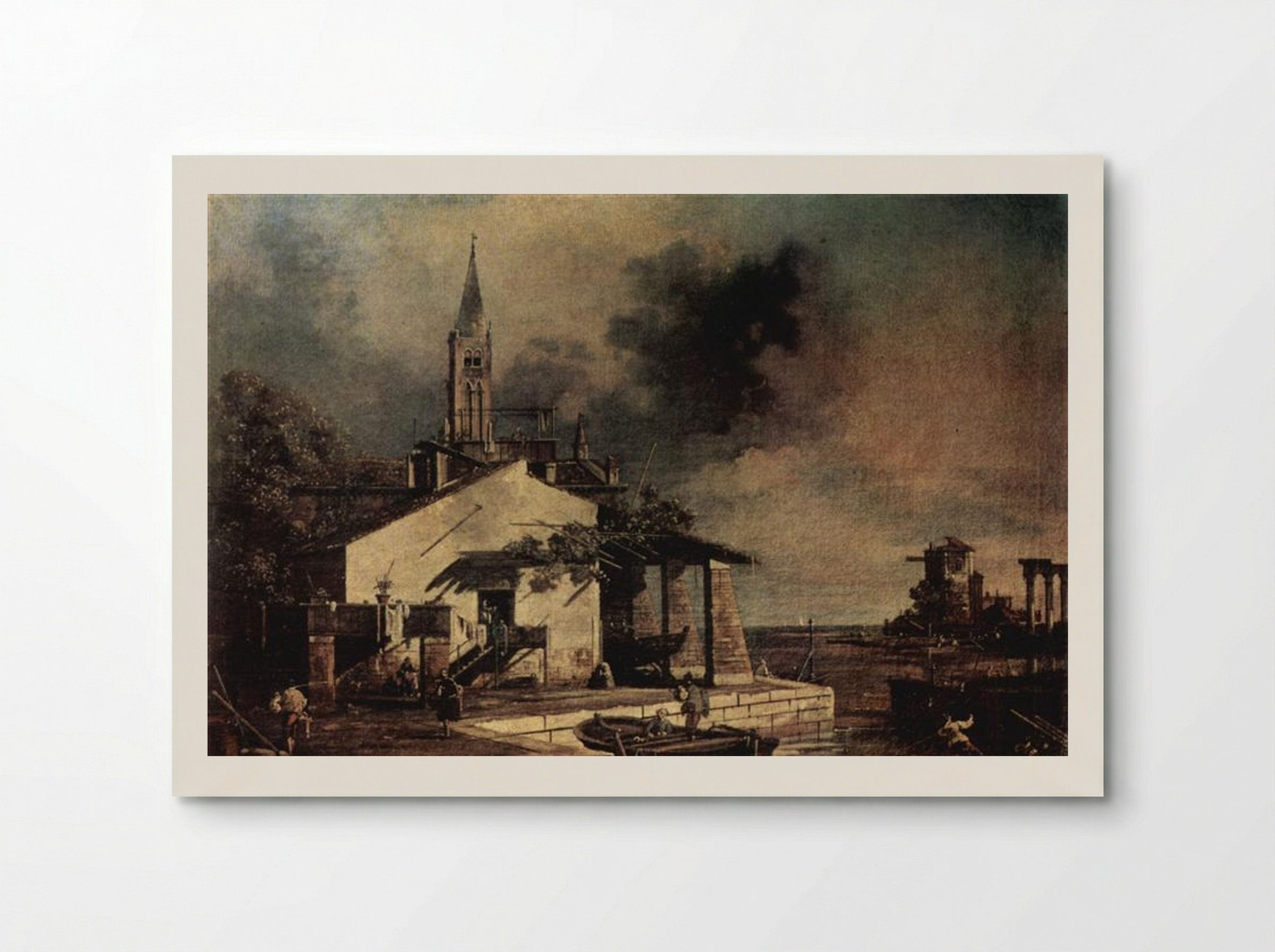 Lagoon Landscape - Bernardo Bellotto - Poster