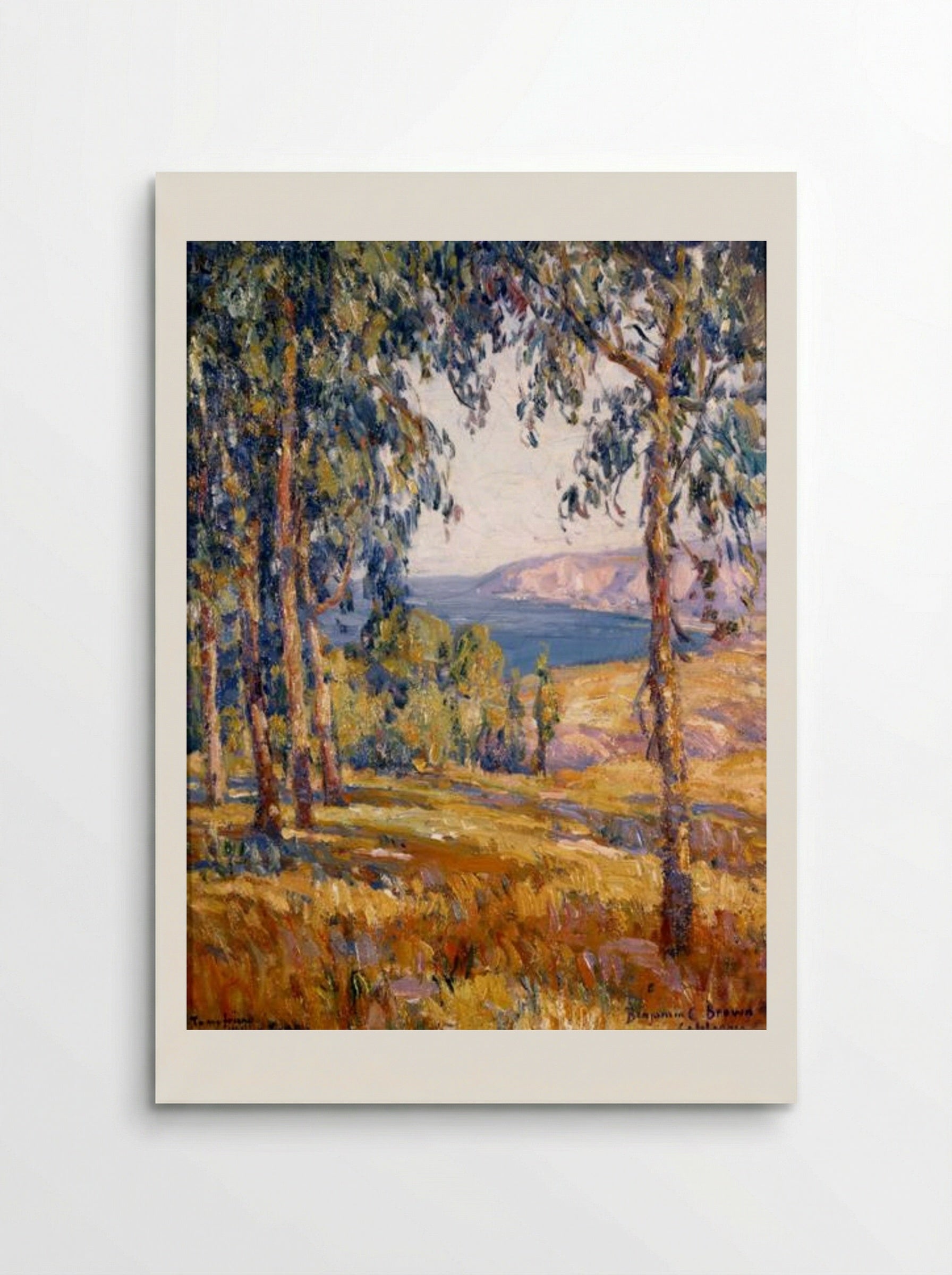 Laguna Vista - Benjamin Chambers Brown - Poster