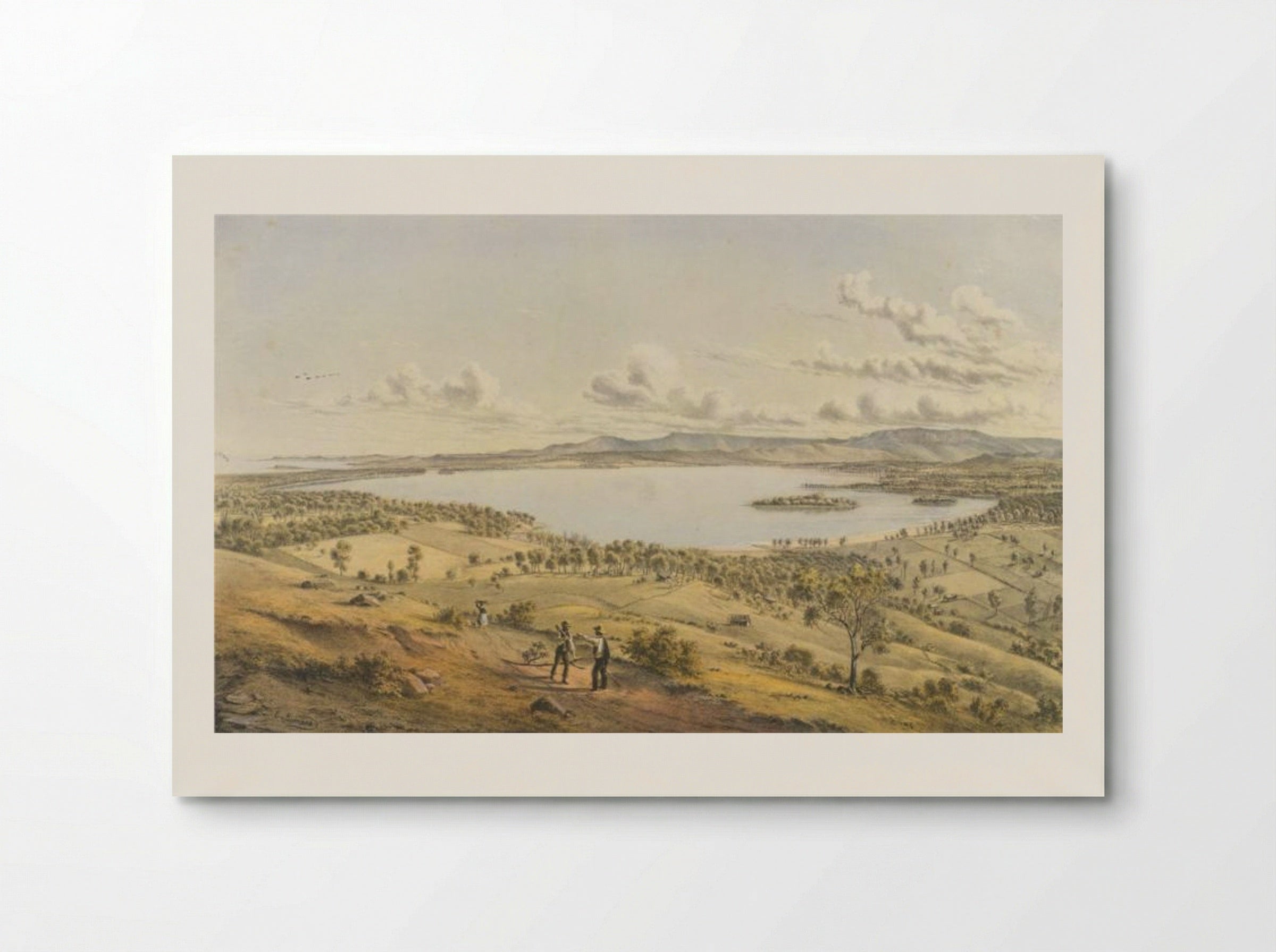Lake Illawarra, N.S.W. - Eugene von Guerard - Poster