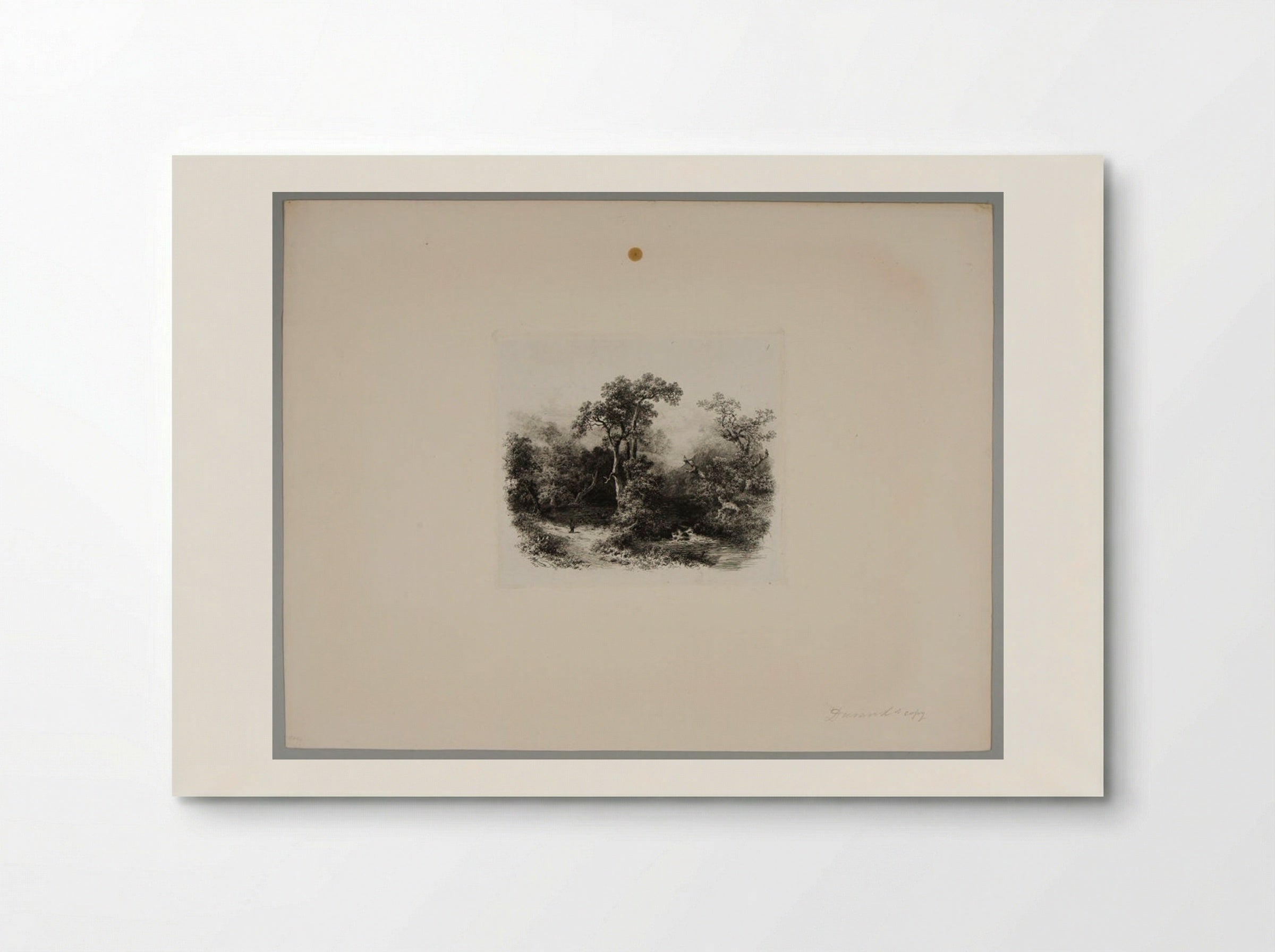 Lake and Waterfall - August C. Haun - Poster