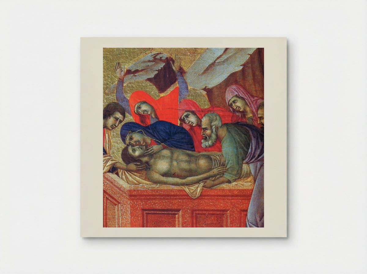 Lamentation of Christ (Fragment) - Duccio di Buoninsegna - Poster