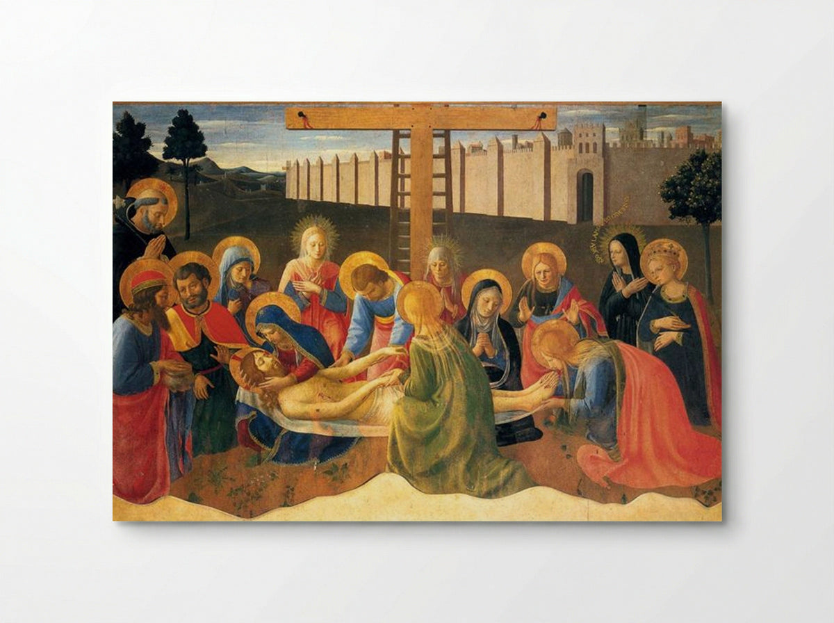 Lamentation over Christ - Fra Angelico - Poster