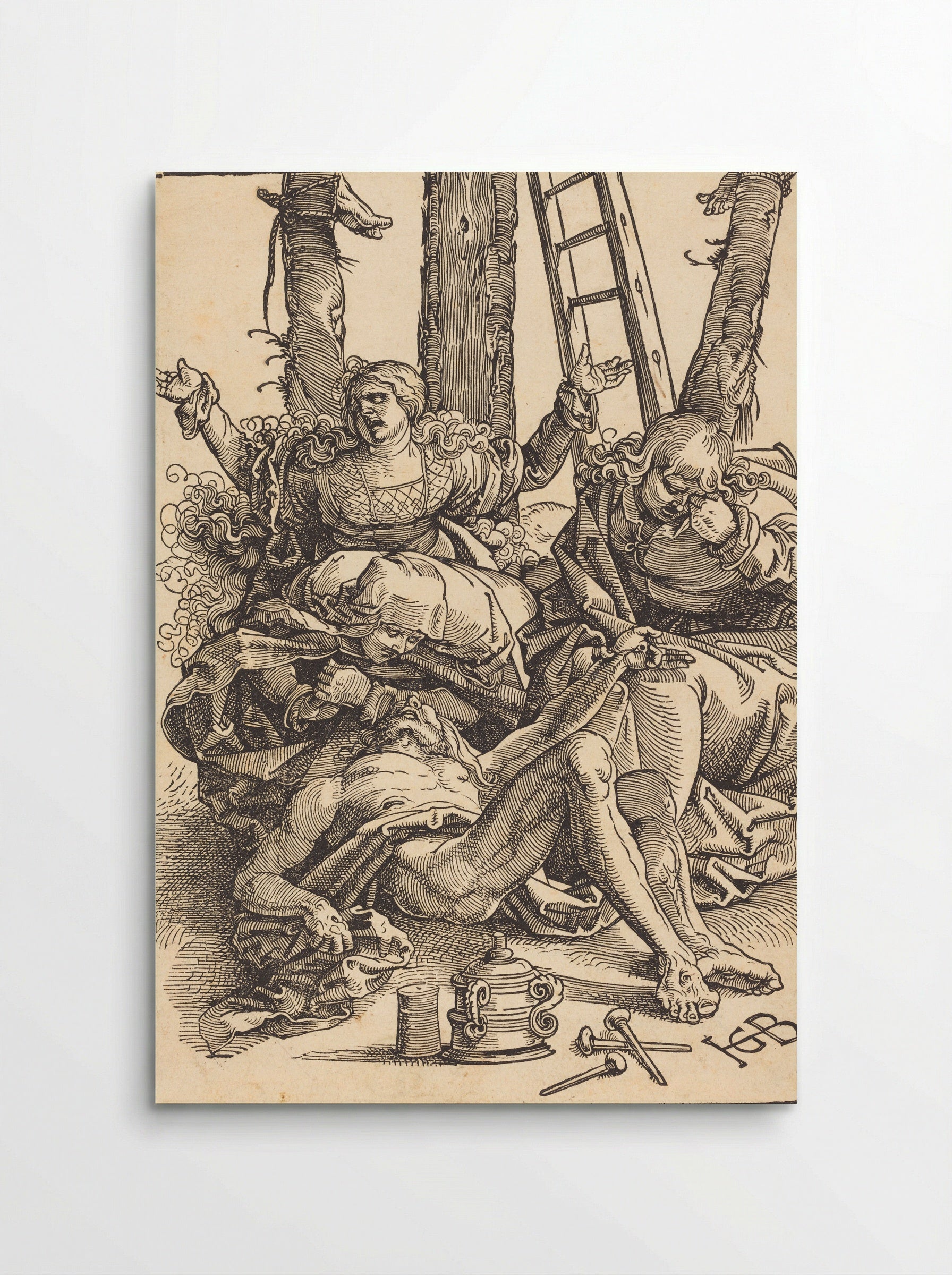 Lamentation - Hans Baldung Grien - Poster