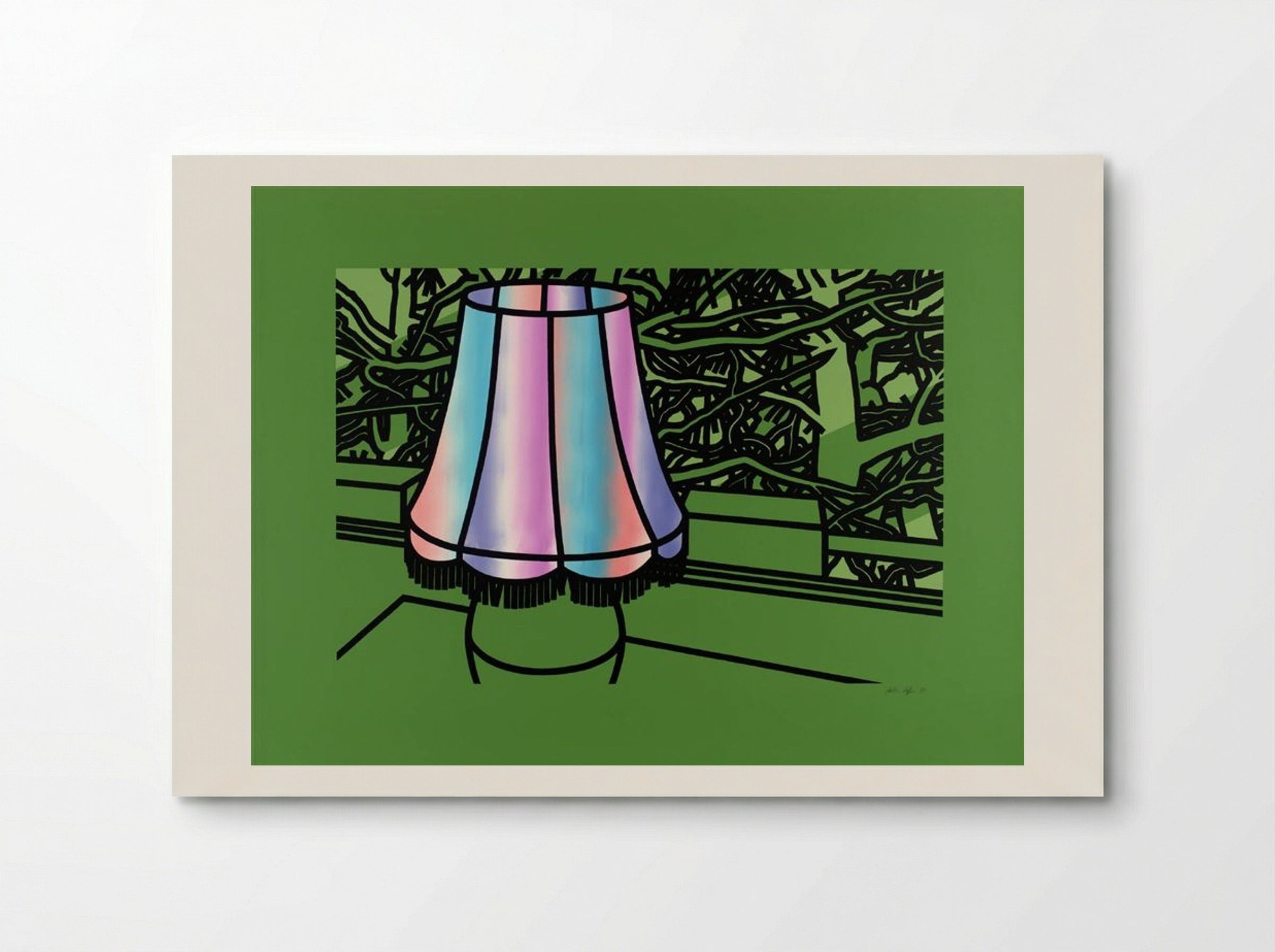 Lamp and Pines - Patrick Caulfield - Poster
