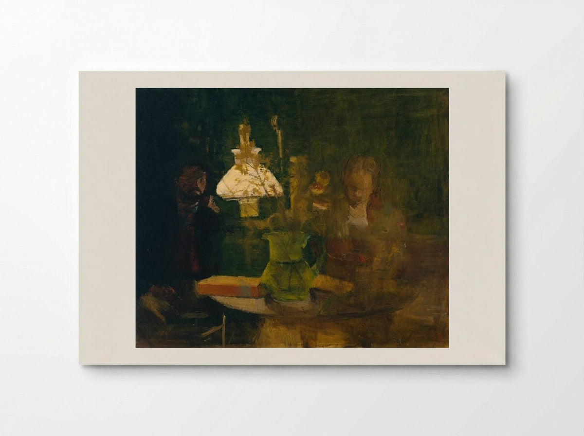 Lamplight - Victor Pasmore - Poster