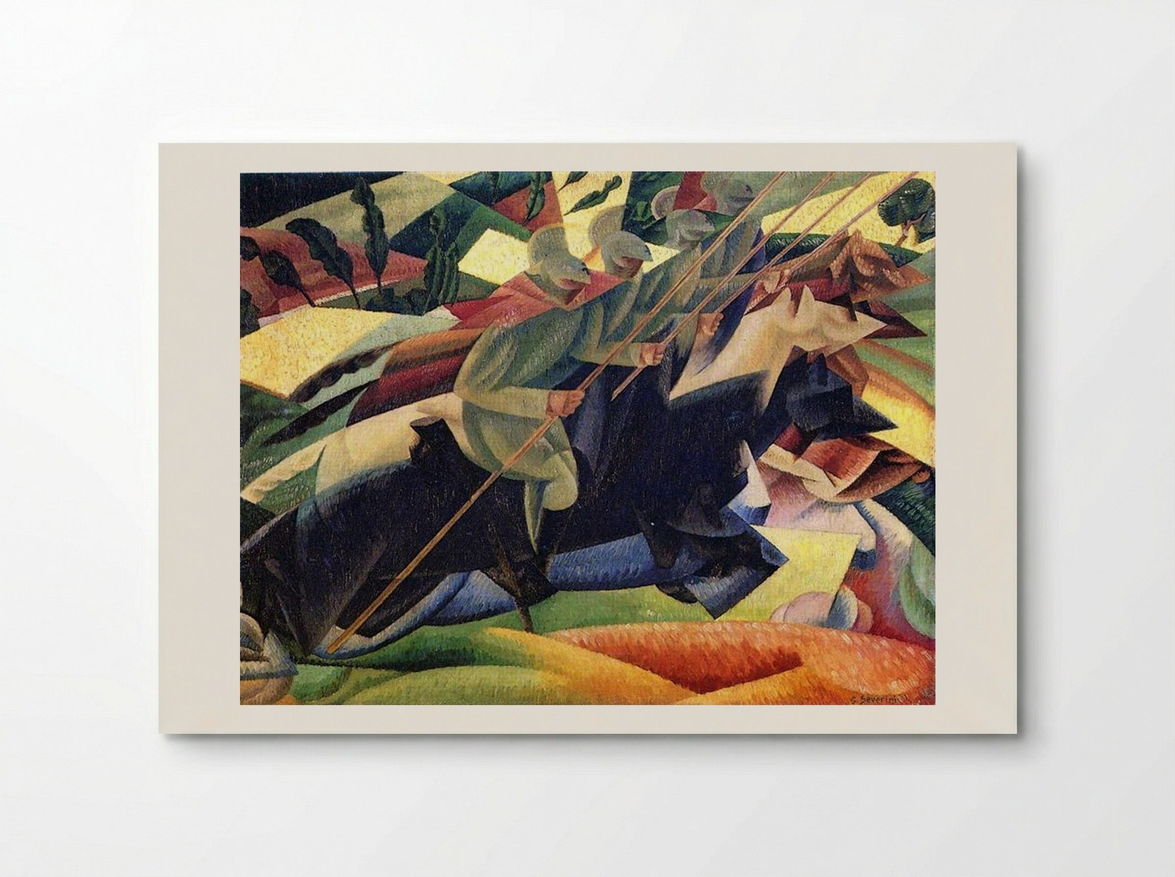 Lancers - Gino Severini - Poster