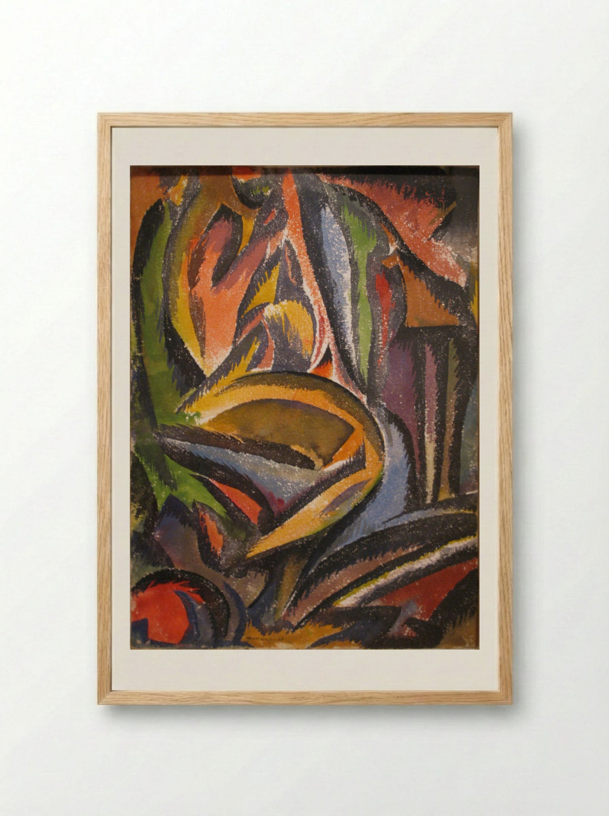 Landscape (Abstraction) - Man Ray - Framed Print Wood