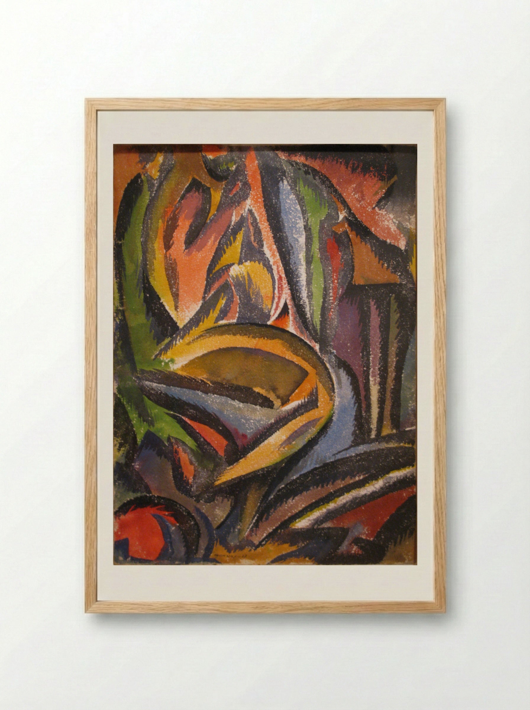 Landscape (Abstraction) - Man Ray - Framed Print Wood