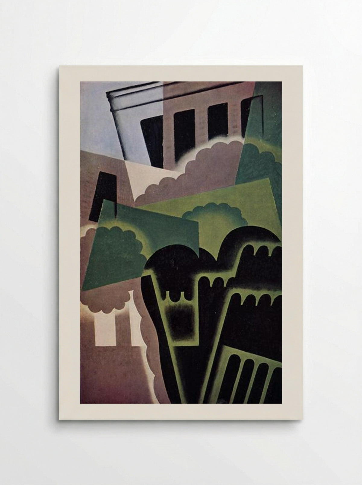 Landscape (Houses at Céret) - Juan Gris - Poster