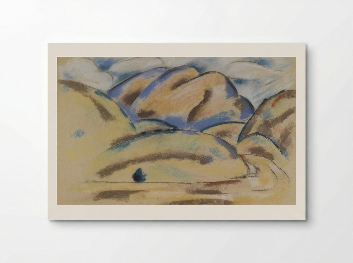 Landscape, New Mexico - Marsden Hartley - Poster