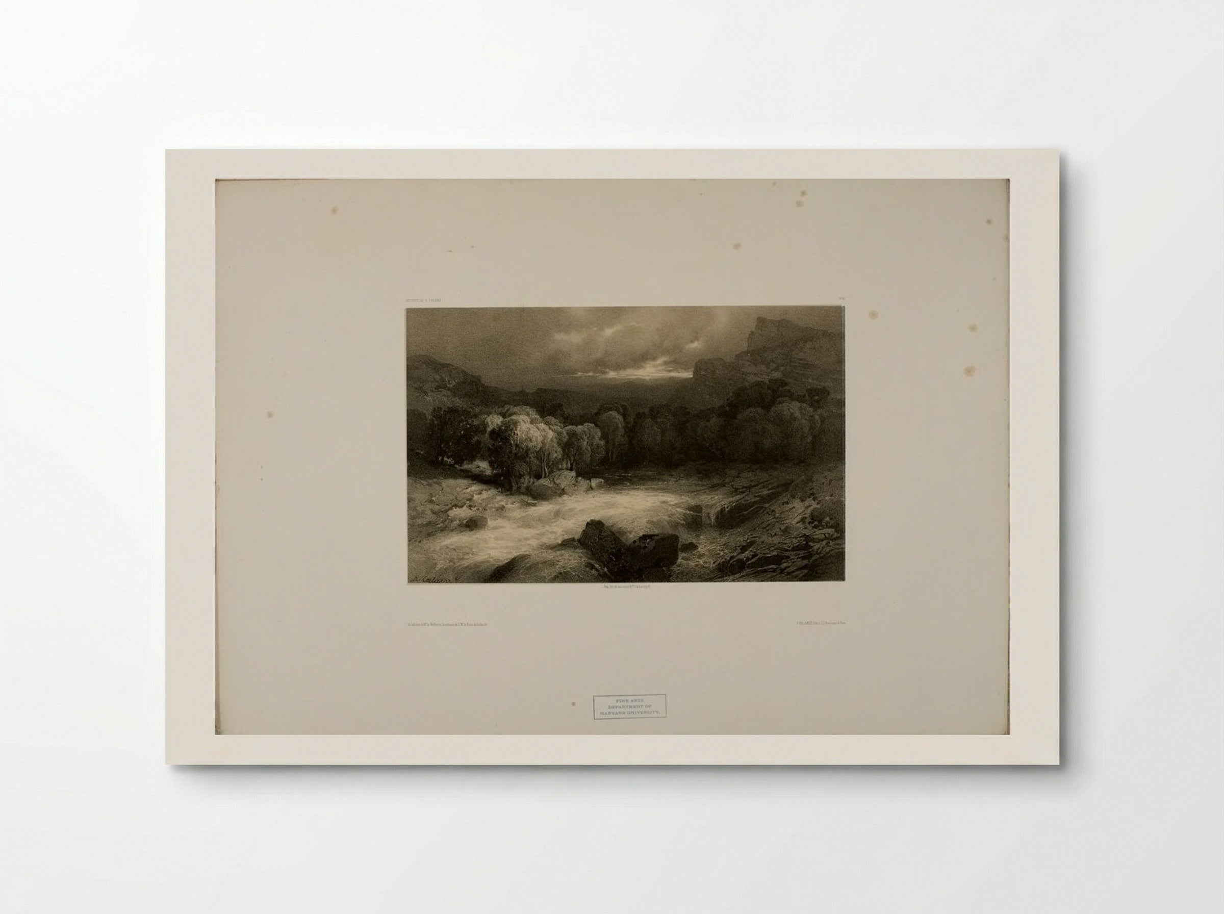 Landscape Number 20 - Alexandre Calame - Poster
