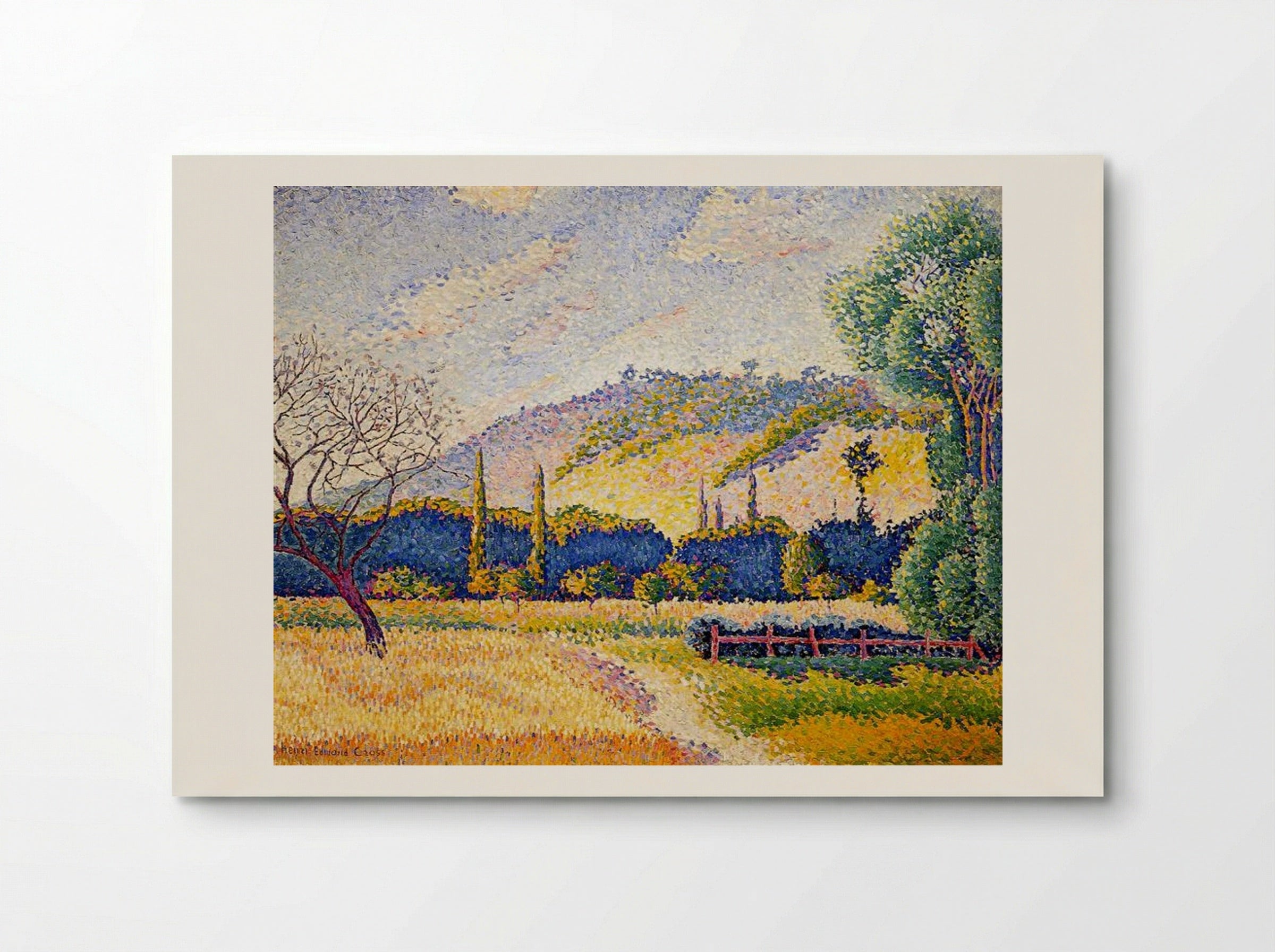 Landscape, St. Tropez - Henri-Edmond Cross - Poster
