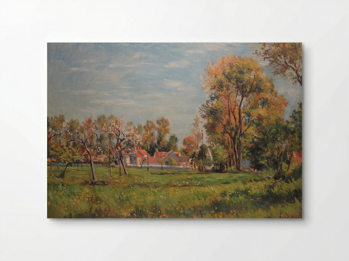 Landscape around Lagny - Maximilien Luce - Poster