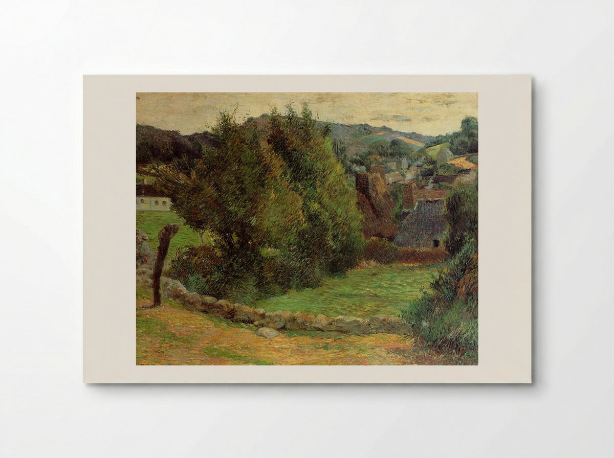 Landscape at Pont-Aven - Paul Gauguin - Poster