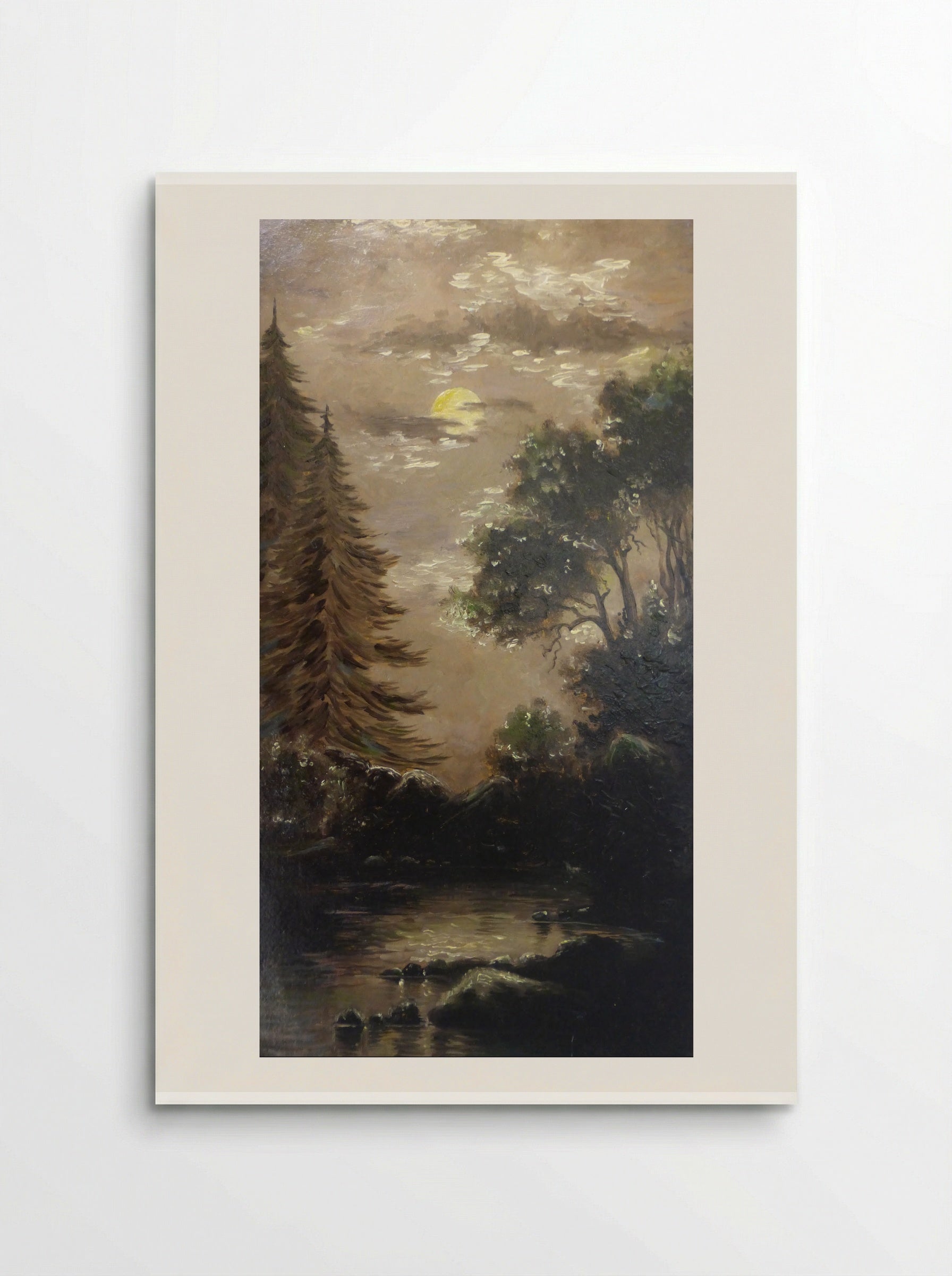 Landscape in Moonlight - Henry Ossawa Tanner - Poster