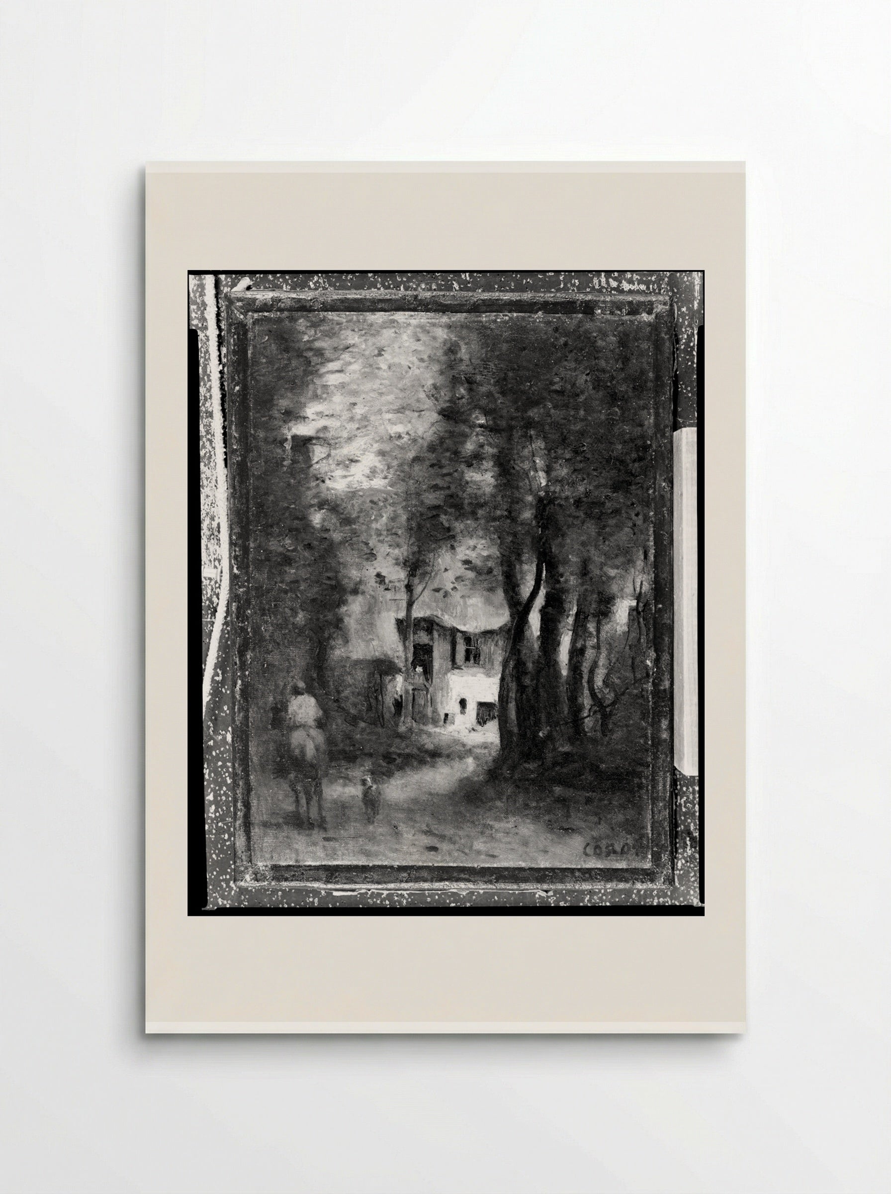 Landscape in the Environs of Gournay-en-Bray - Jean-Baptiste-Camille Corot - Poster
