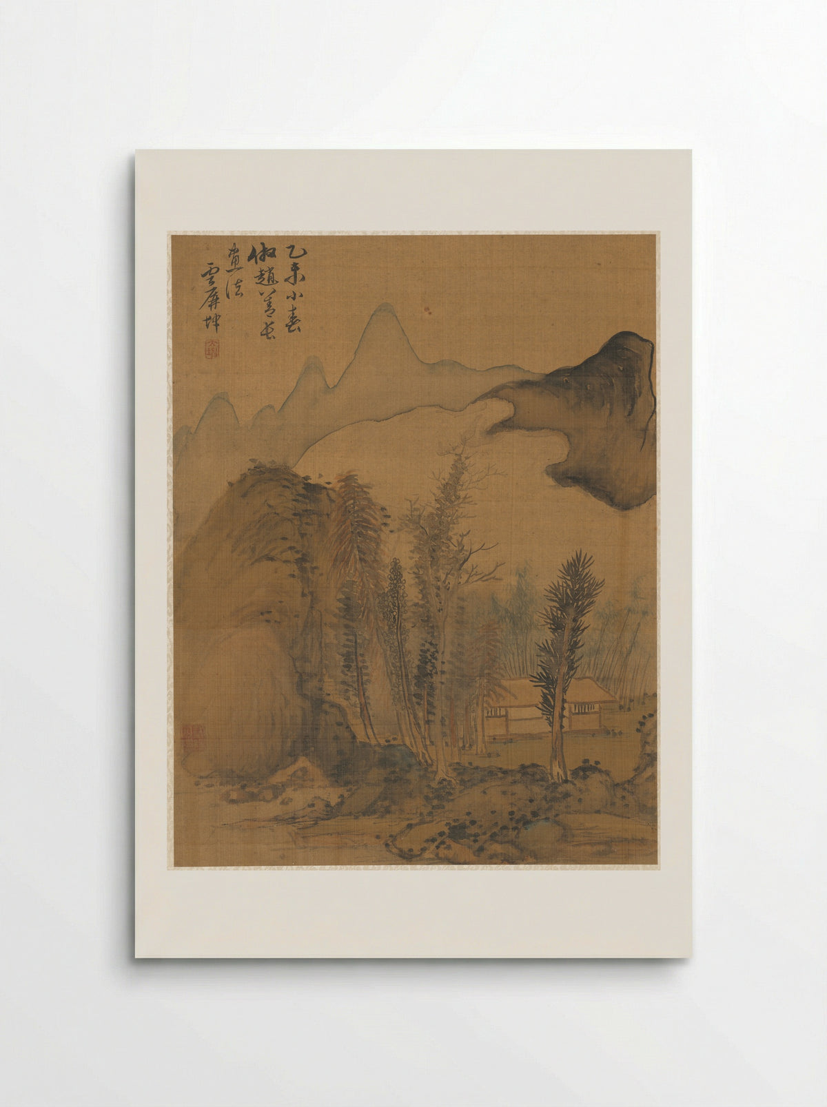 Landscape in the Style of Chao Yuan - Zhai Dakun - Poster