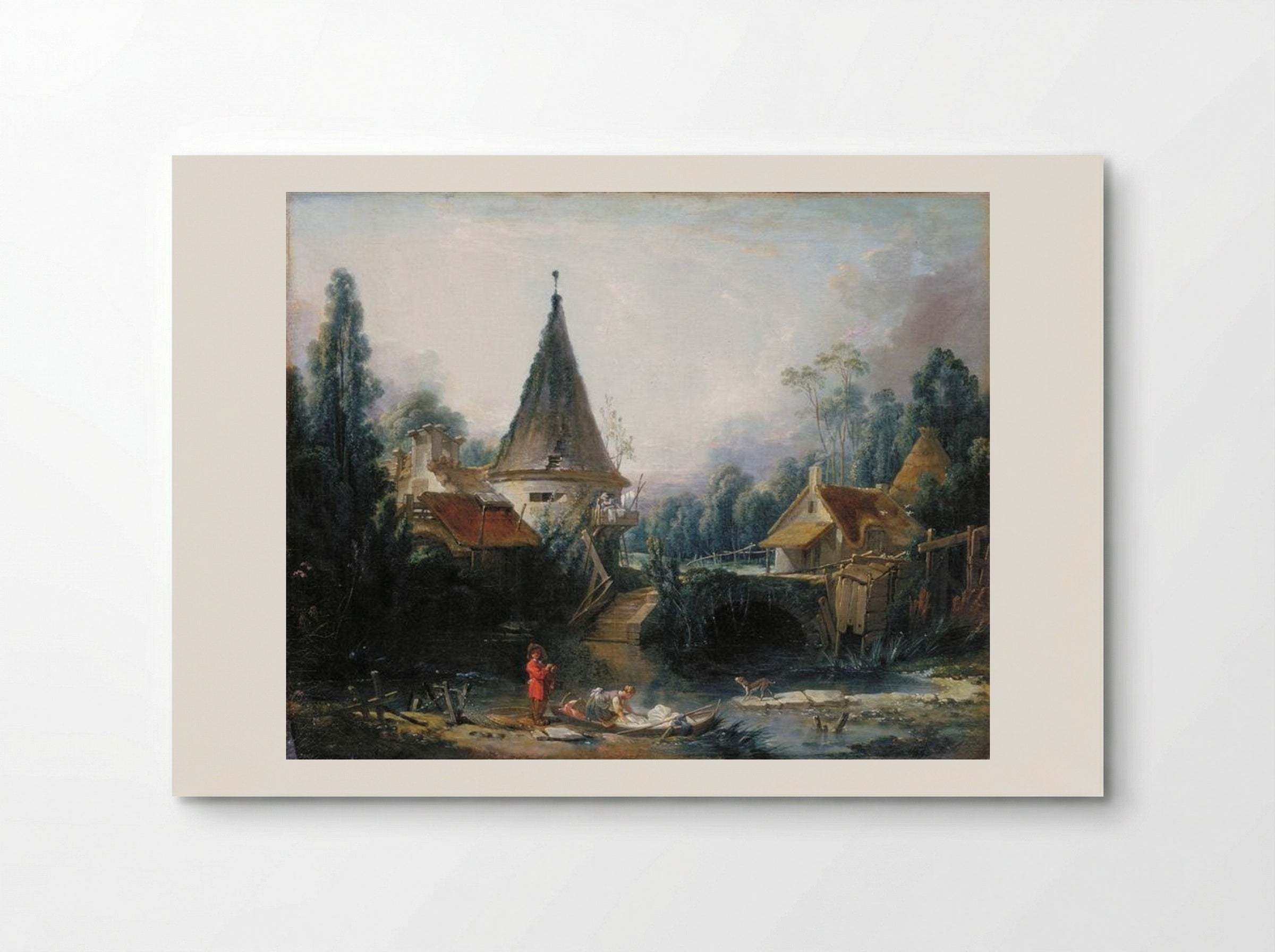 Landscape near Beauvais - François Boucher - Poster