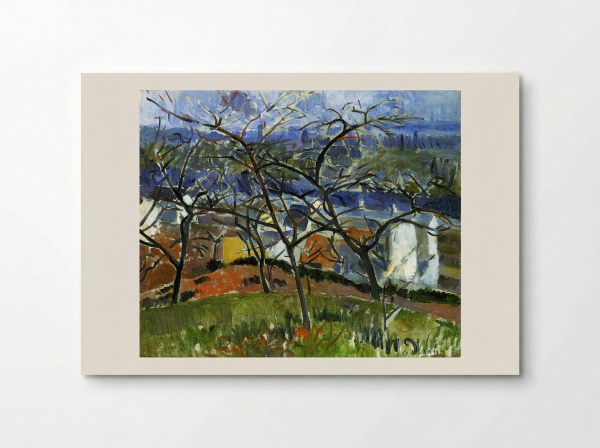 Landscape near Chatou - André Derain - Poster