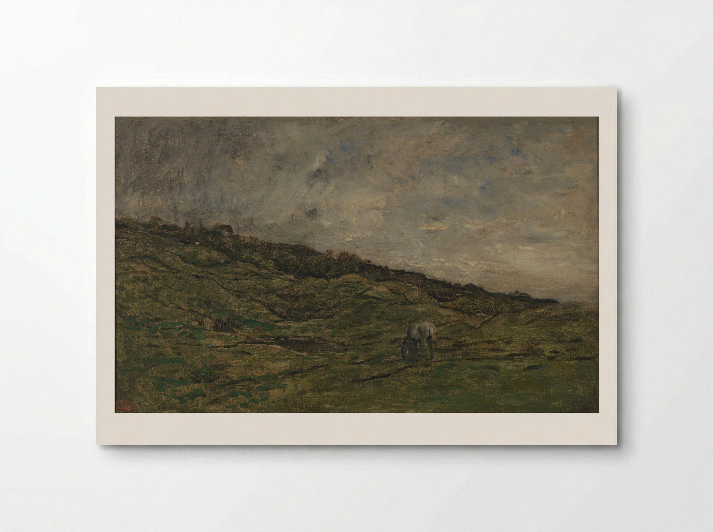 Landscape near Villerville - Charles-François Daubigny - Poster