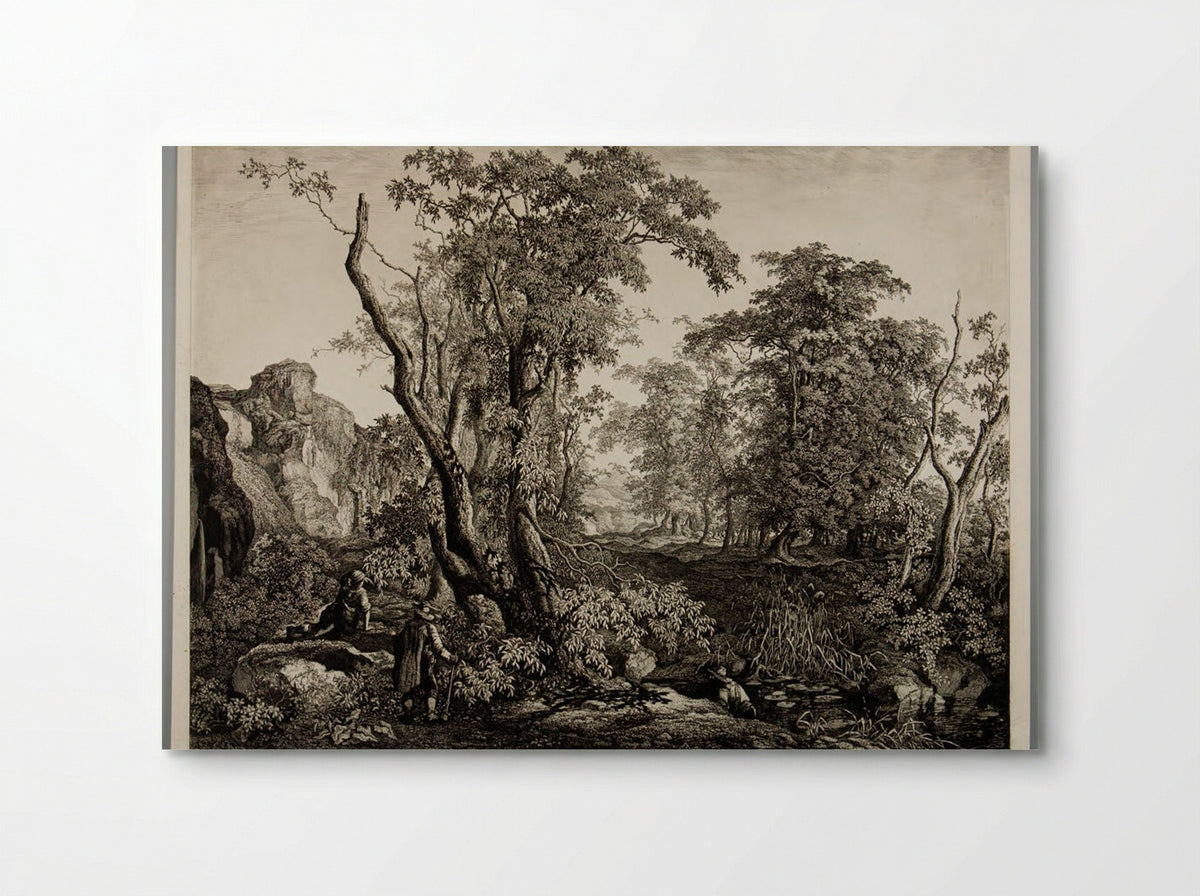 Landscape with Bandits - Charles André Malardot - Poster
