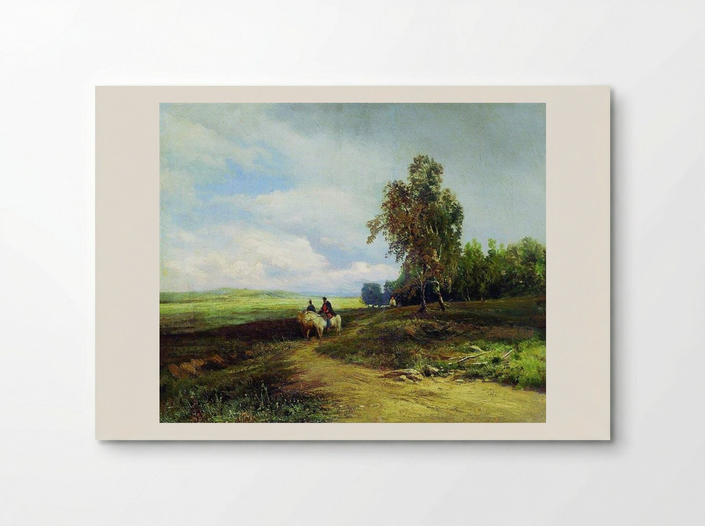 Landscape with Clouds - Fyodor Vasilyev - Poster