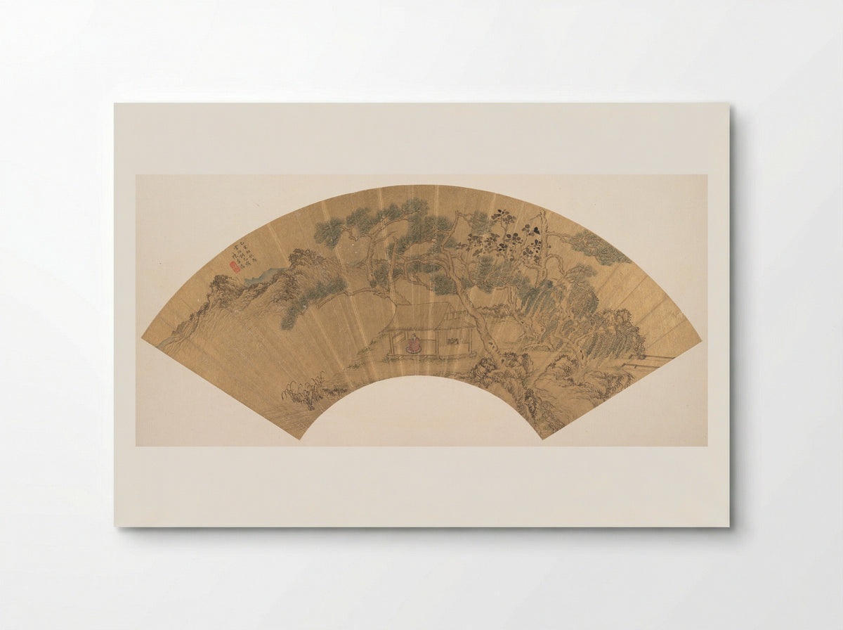 Landscape with Figure - Chen Jichun - Poster