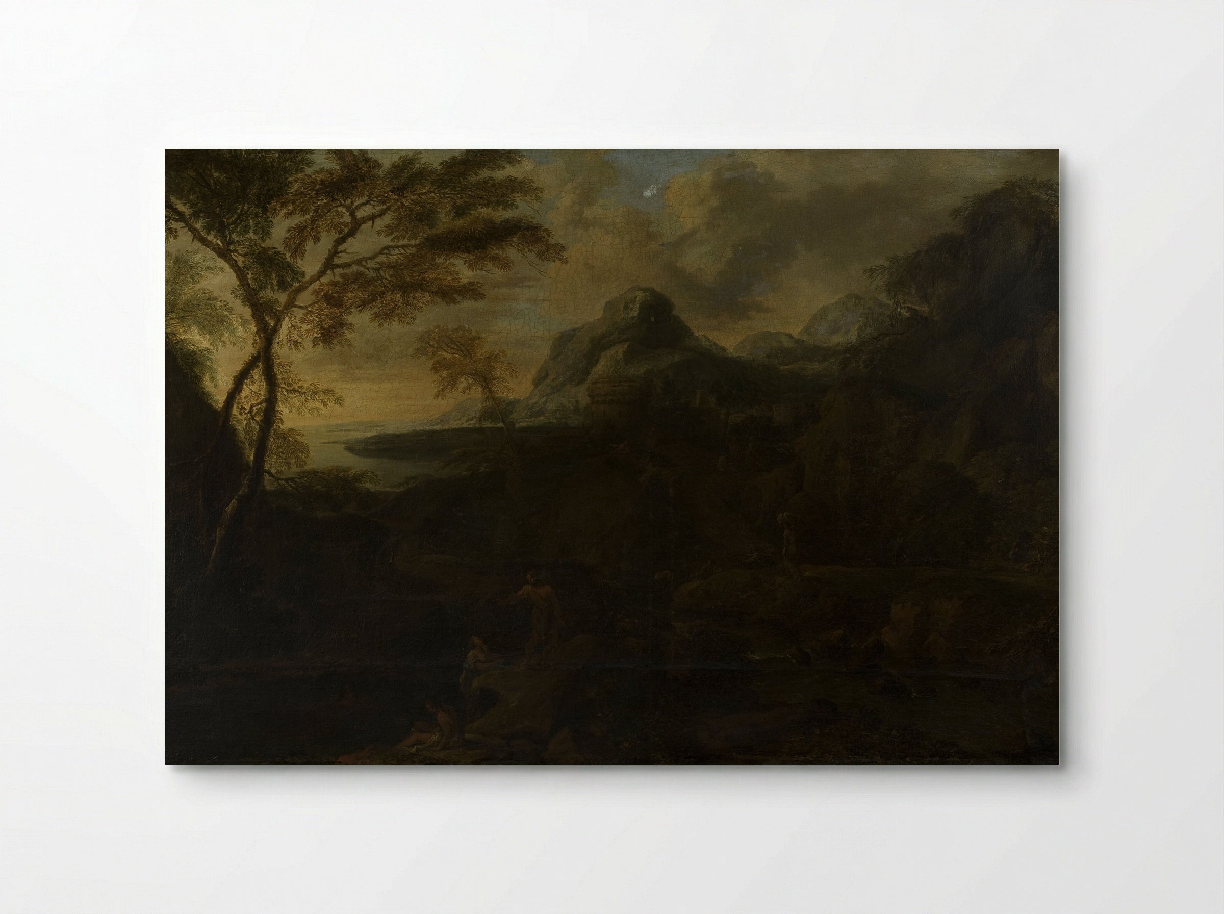 Landscape with Figures - Gaspard Dughet - Poster