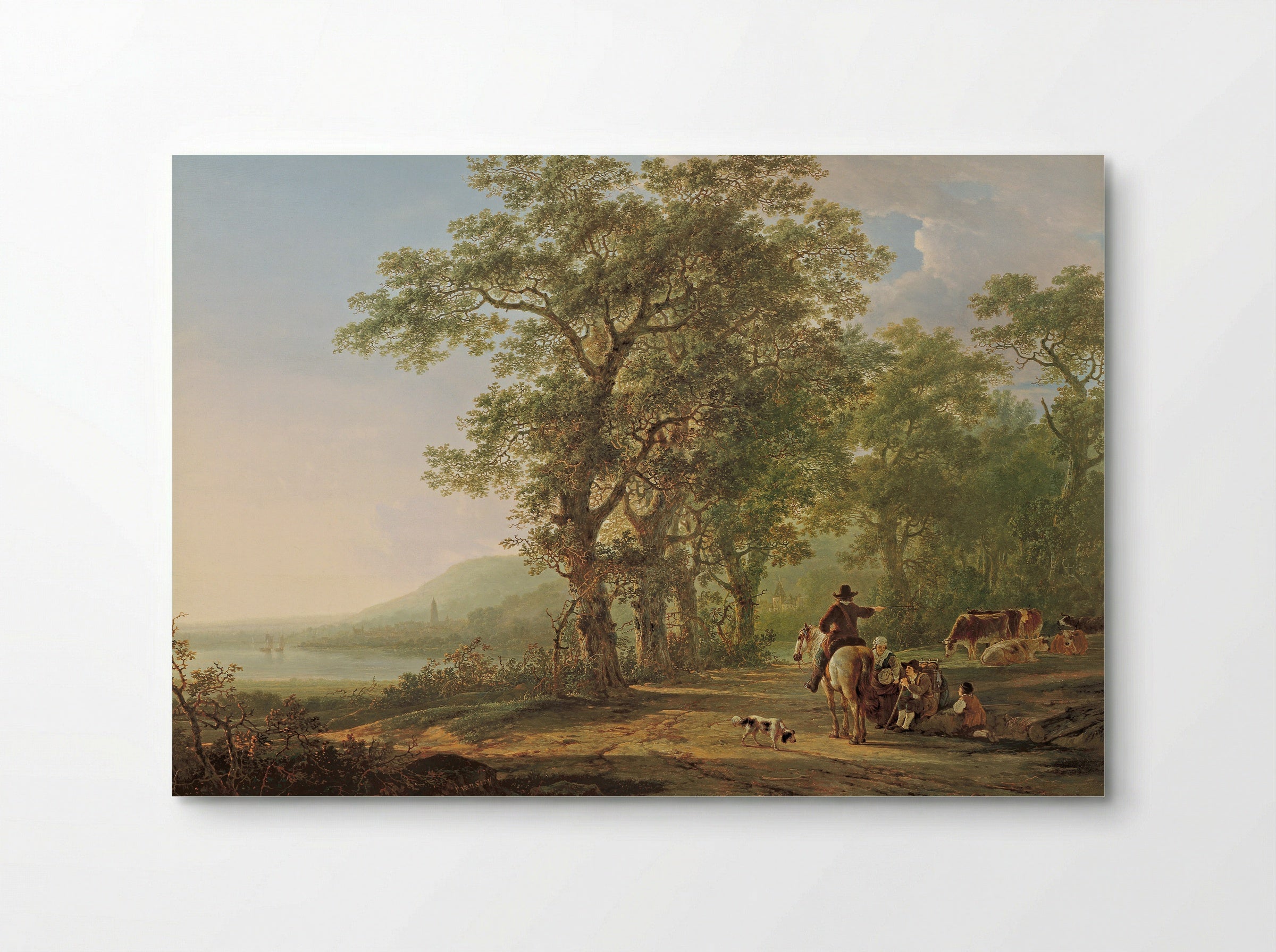 Landscape with Forest - Jacob van Strij - Poster