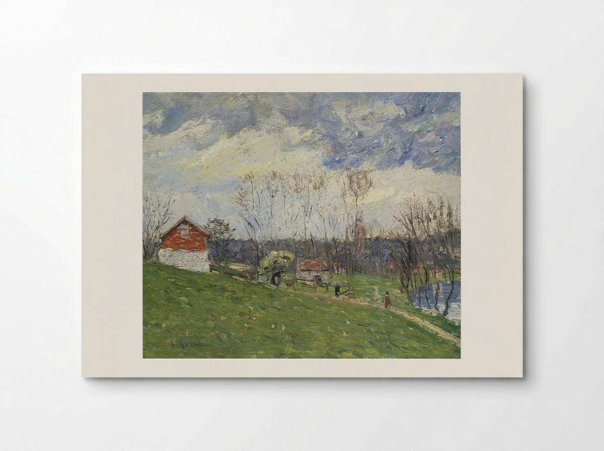 Landscape with House - Gustave Loiseau - Poster
