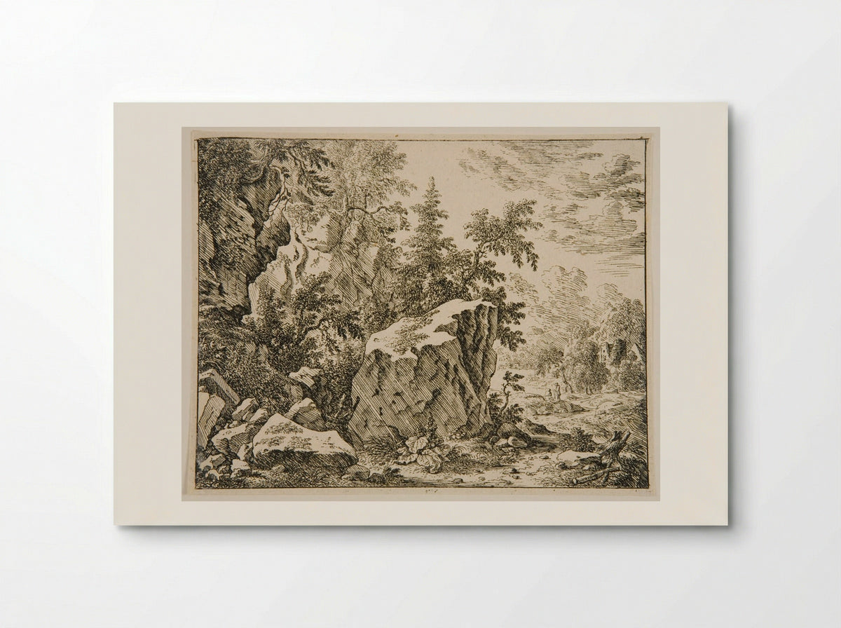 Landscape with Rocks - Felix Meyer - Poster