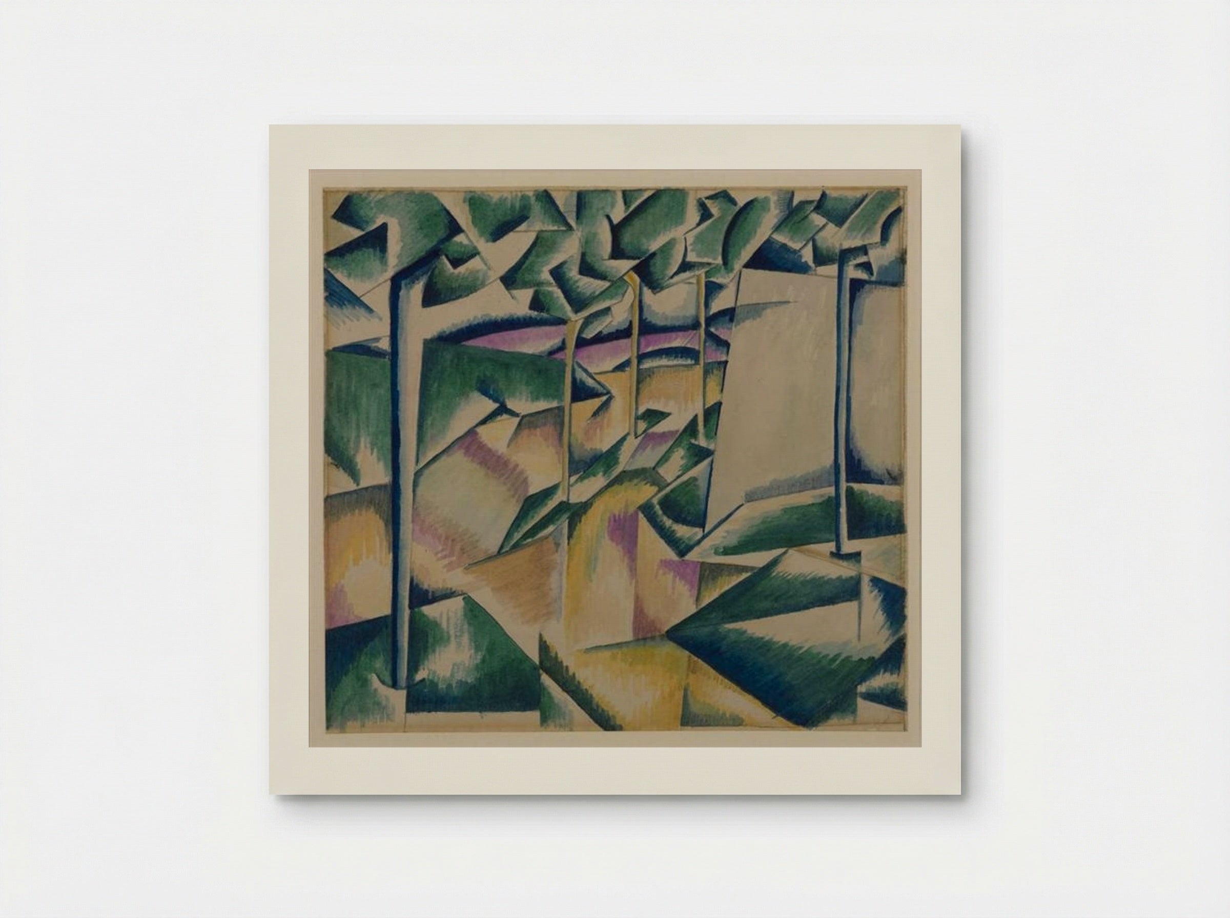 Landscape - Edward Wadsworth - Poster
