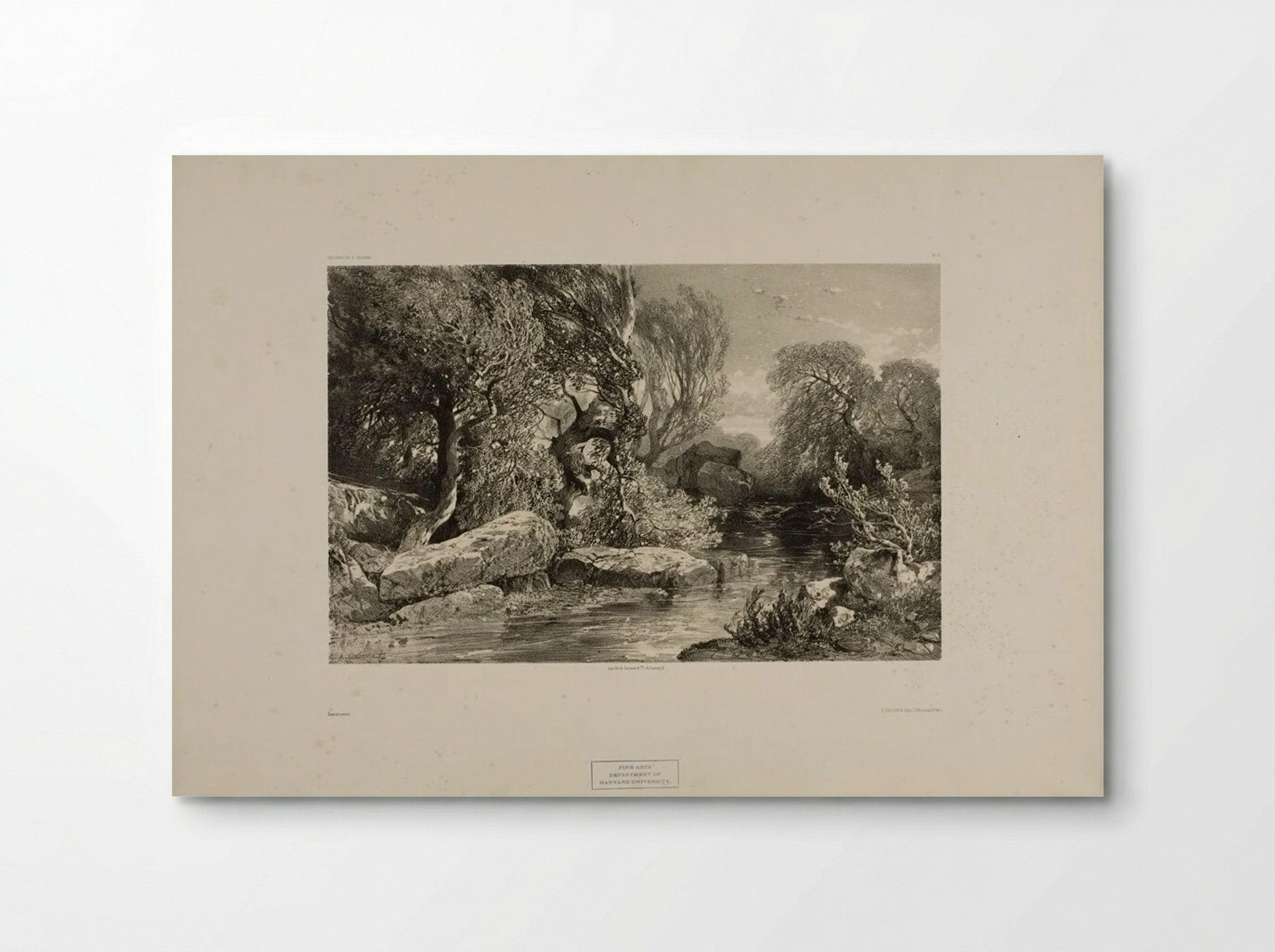 Landscapes Number 3 - Alexandre Calame - Poster