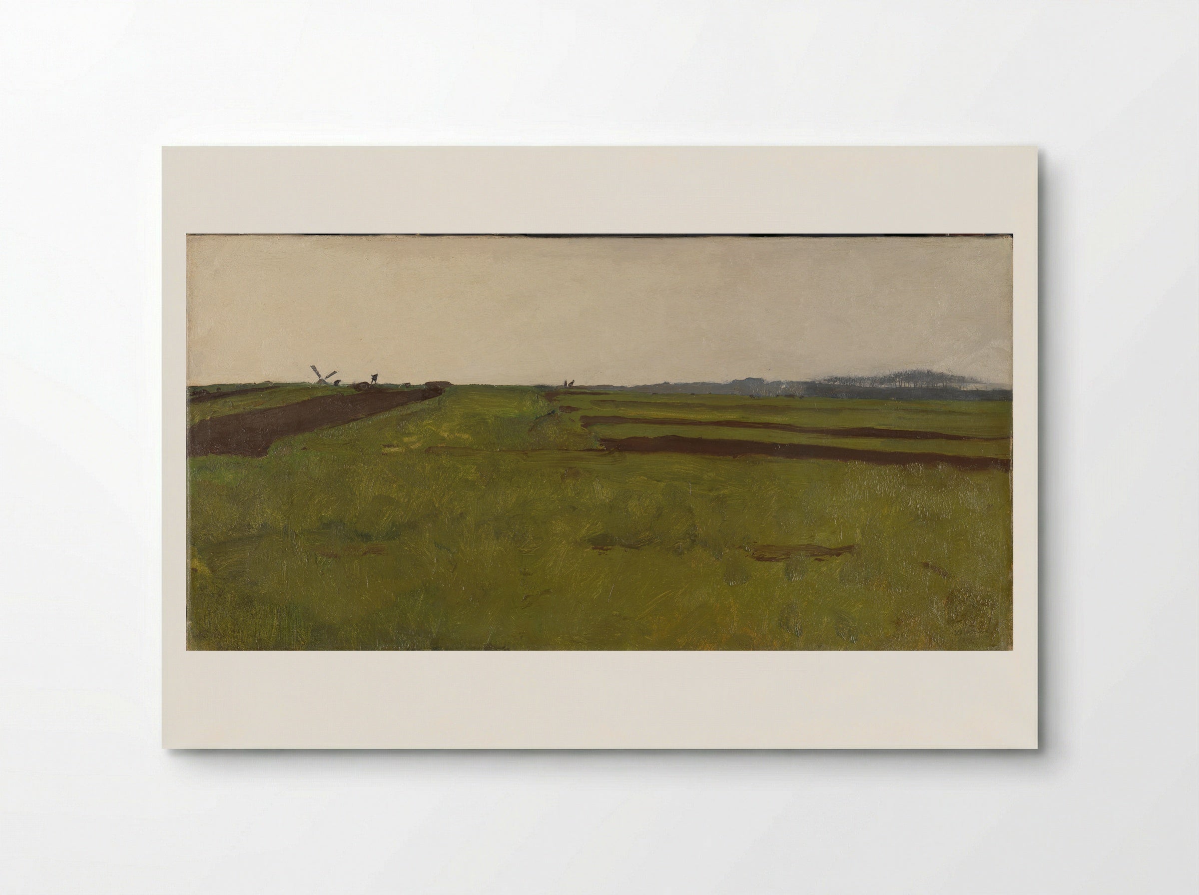 Landschap met akkervelden - Willem Witsen - Poster