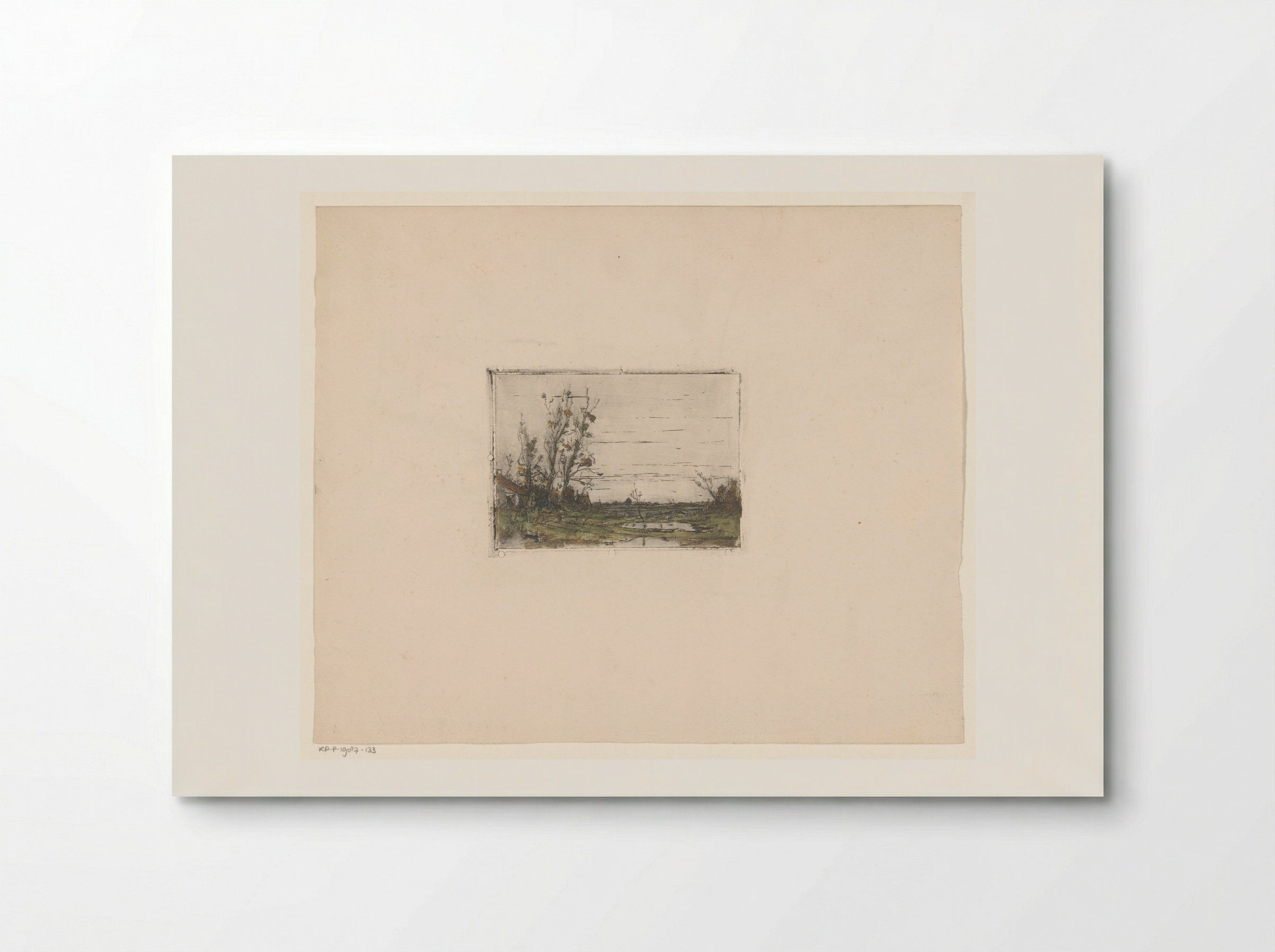 Landschap met boerderij - Jan Paul Valkema Blouw - Poster