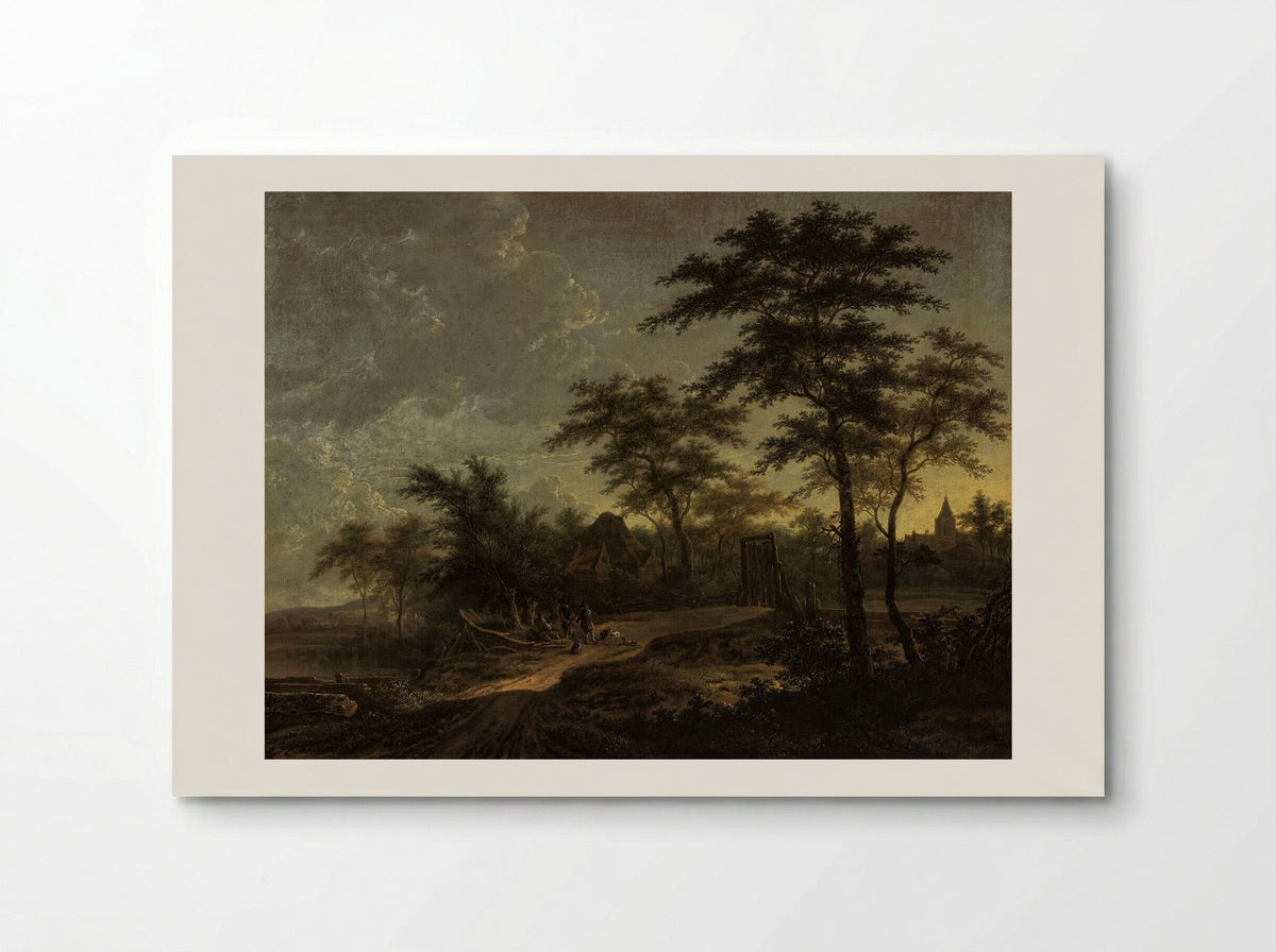 Landschap - Adriaen Hendriksz. Verboom - Poster