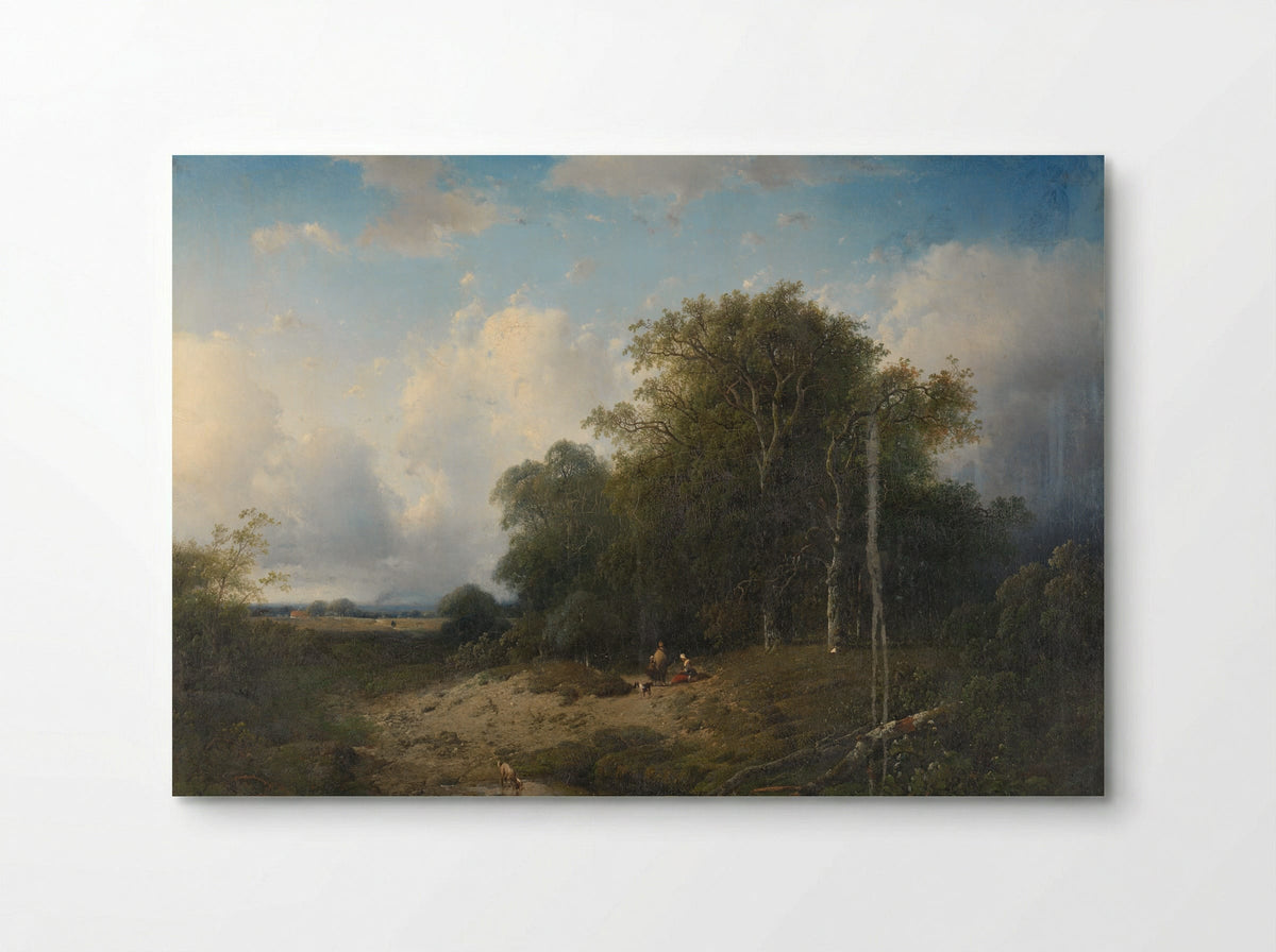 Landschap - Frederik Hendrik Hendriks - Poster
