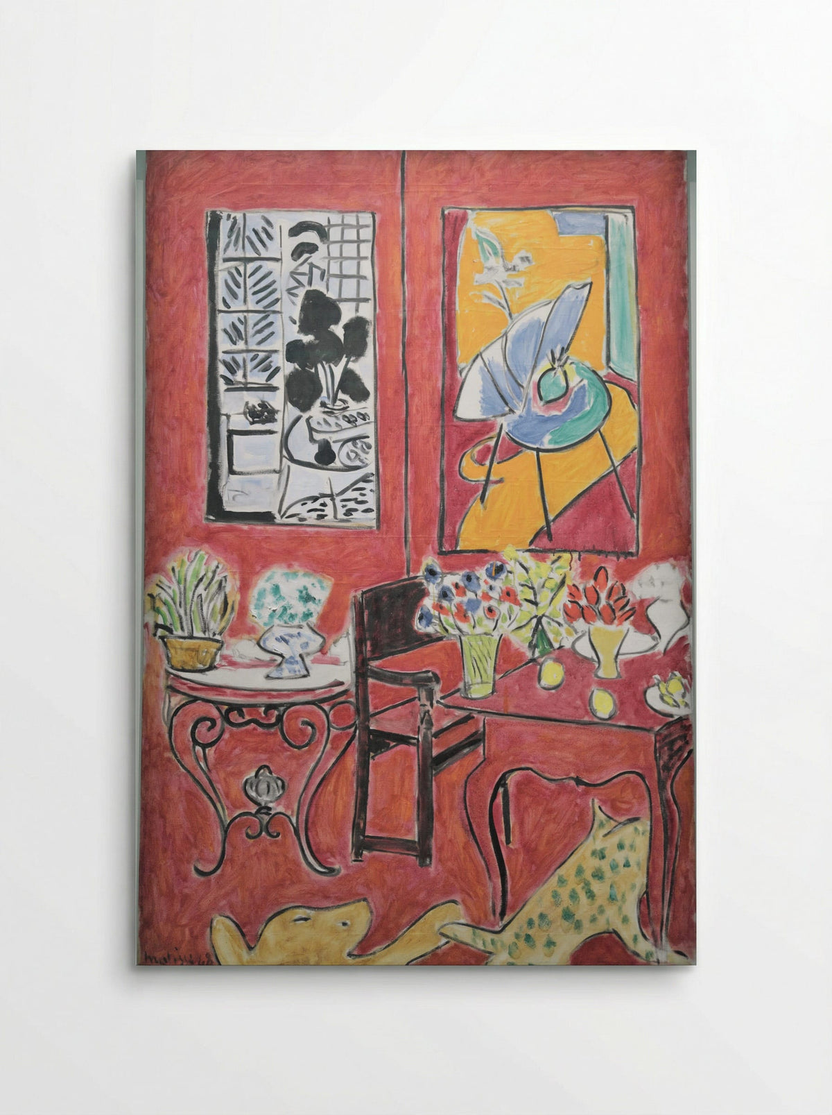Large Red Interior - Henri Matisse - Poster